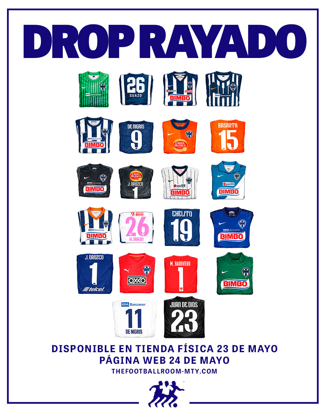 DROP RAYADO HISTORICO