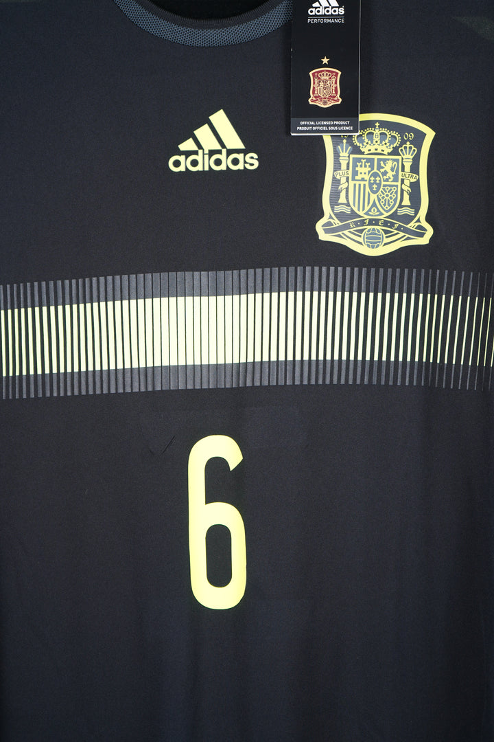 (Version jugador) España 2014 #6 Iniesta - XL (9/10)