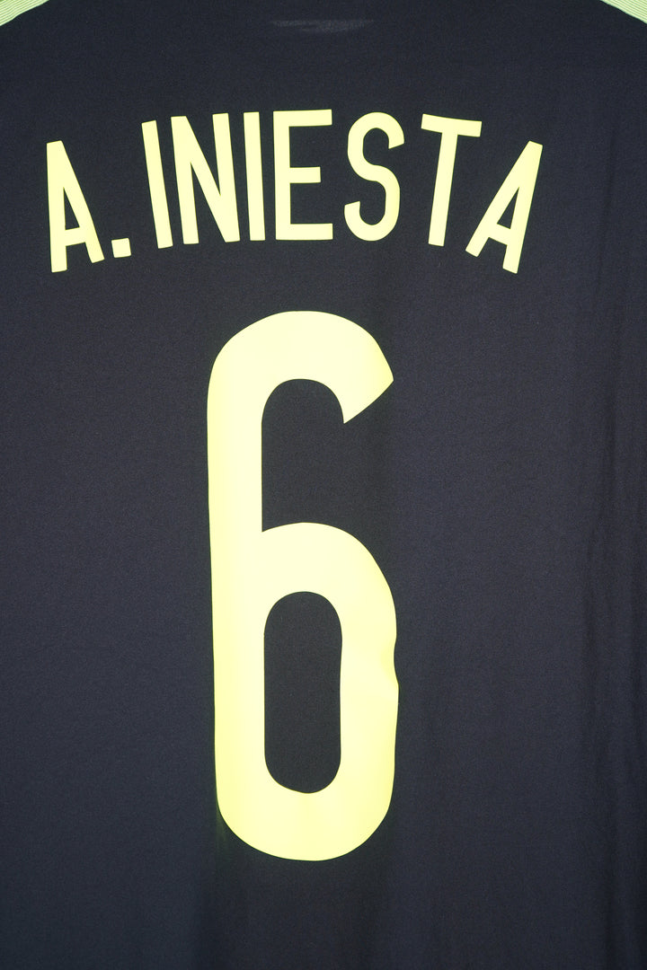 (Version jugador) España 2014 #6 Iniesta - XL (9/10)