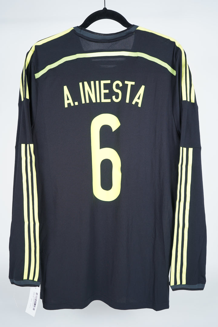 (Version jugador) España 2014 #6 Iniesta - XL (9/10)
