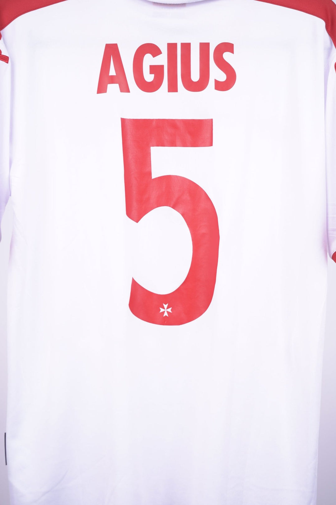 (Matchworn) Malta 2019 Visitante Agius 5 - The Football Room Mty