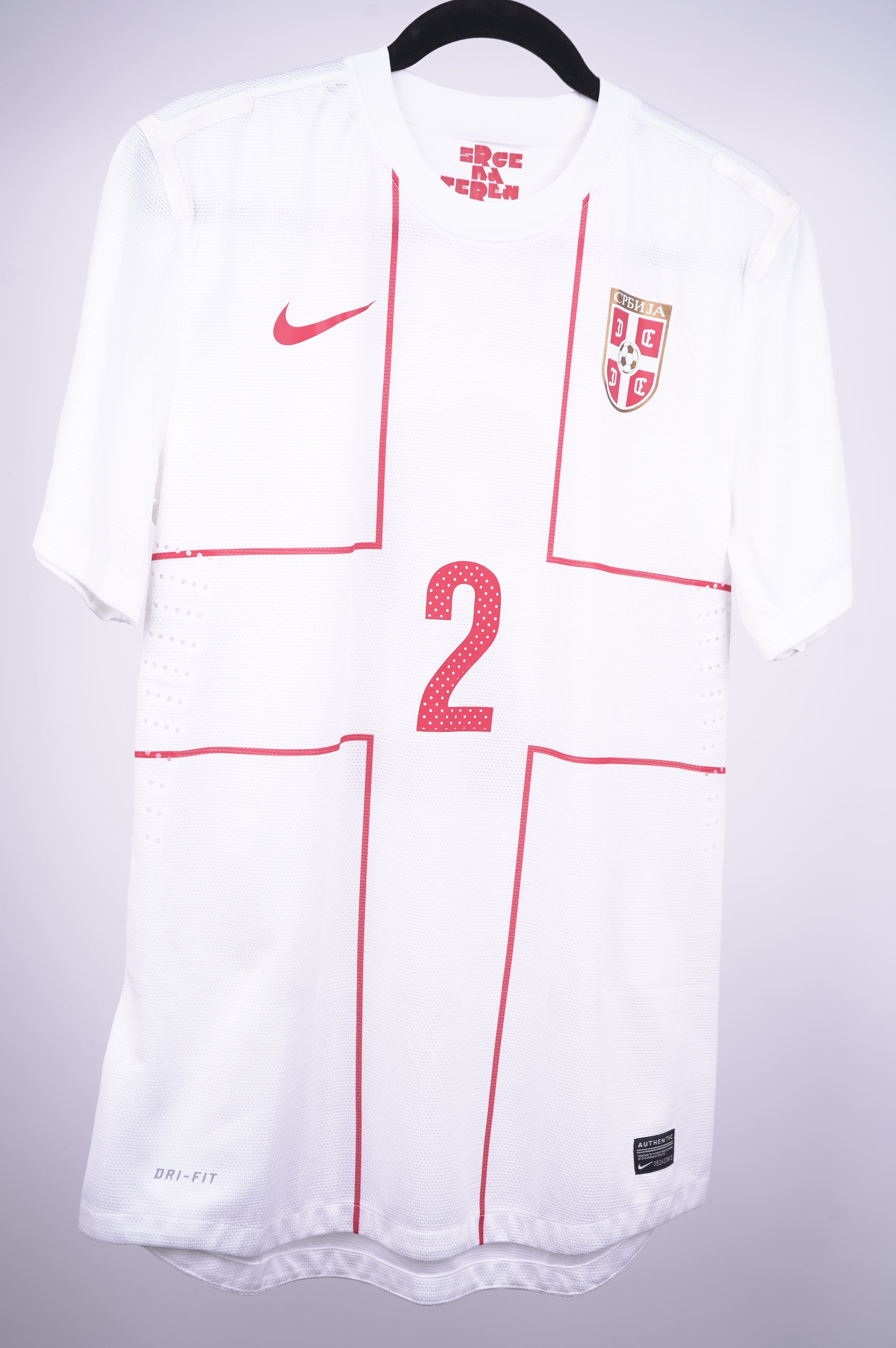 (Matchworn) Serbia 2012 Visitante Ninkov #2