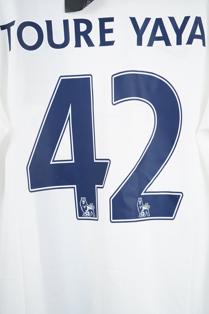 Manchester City 2013 - 2014 42 Toure Yaya - XL (9/10) - The Football Room Mty