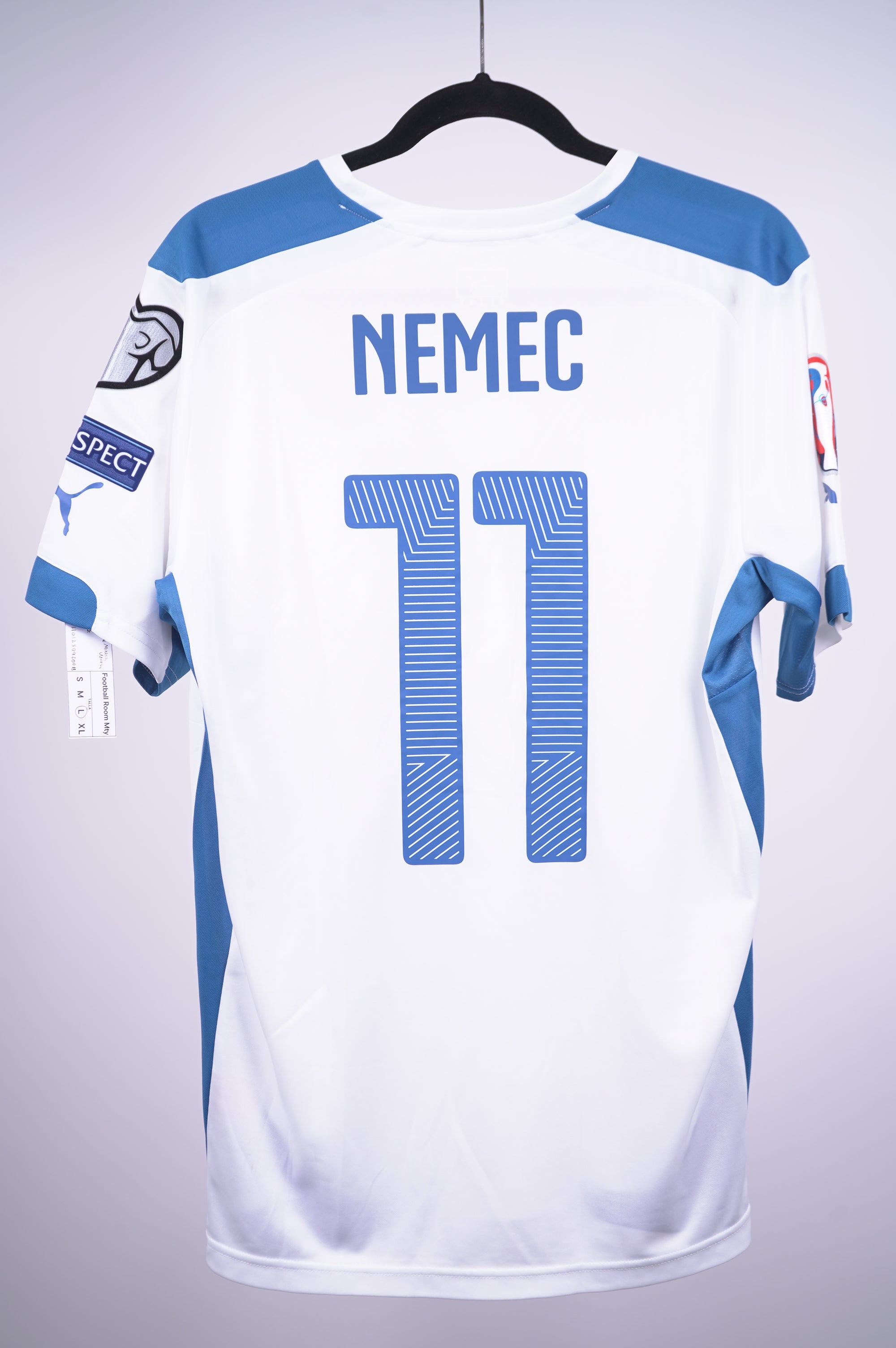 (Matchworn) Slovakia 2014/2015 Home Nemec #11