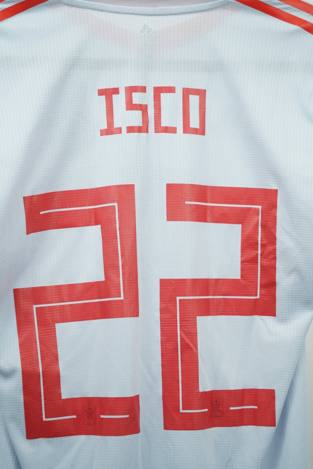 (Match Issue) España 2018 Visitante Isco 22 - Talla M - The Football Room Mty