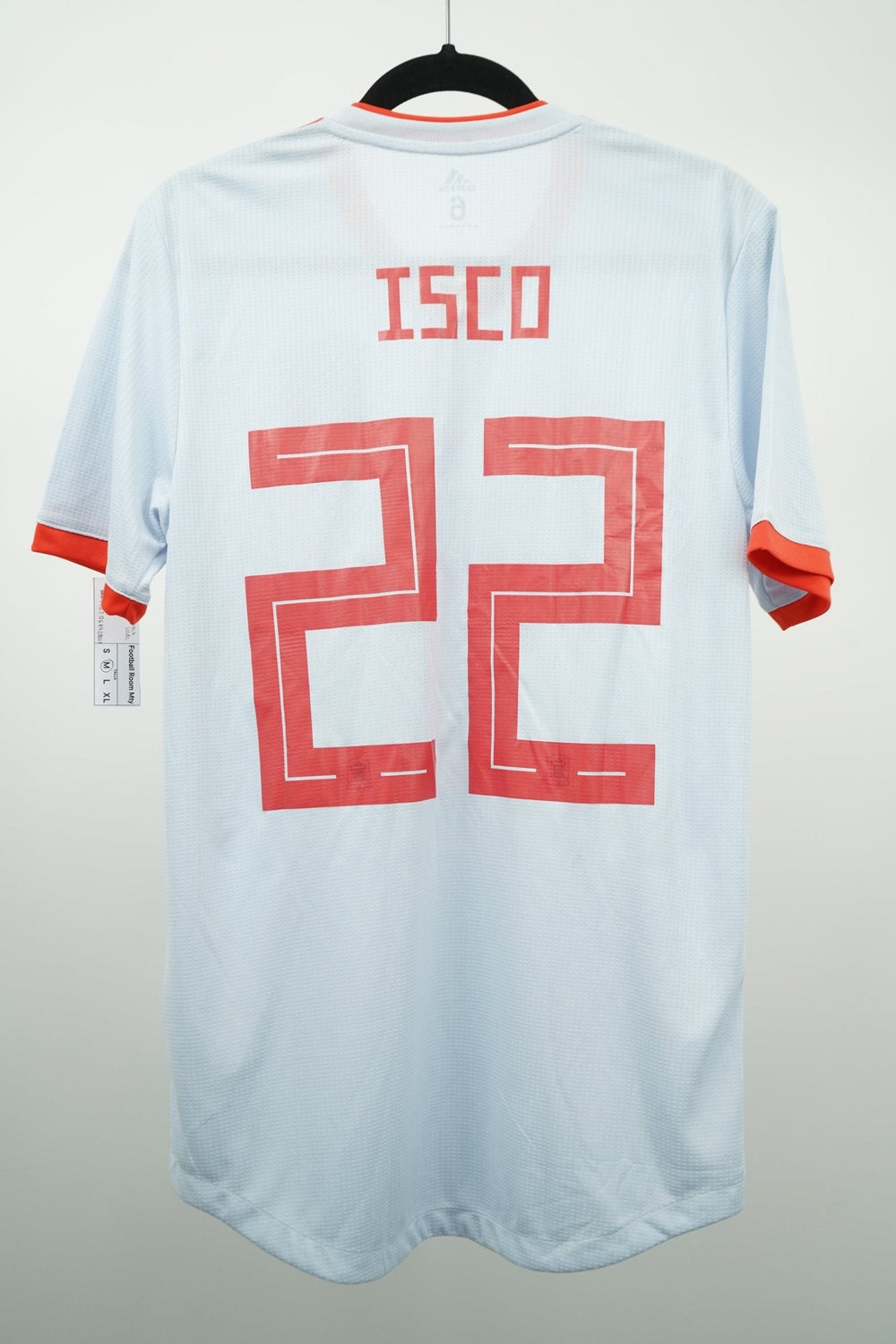 (Match Issue) España 2018 Visitante Isco 22 - Talla M - The Football Room Mty