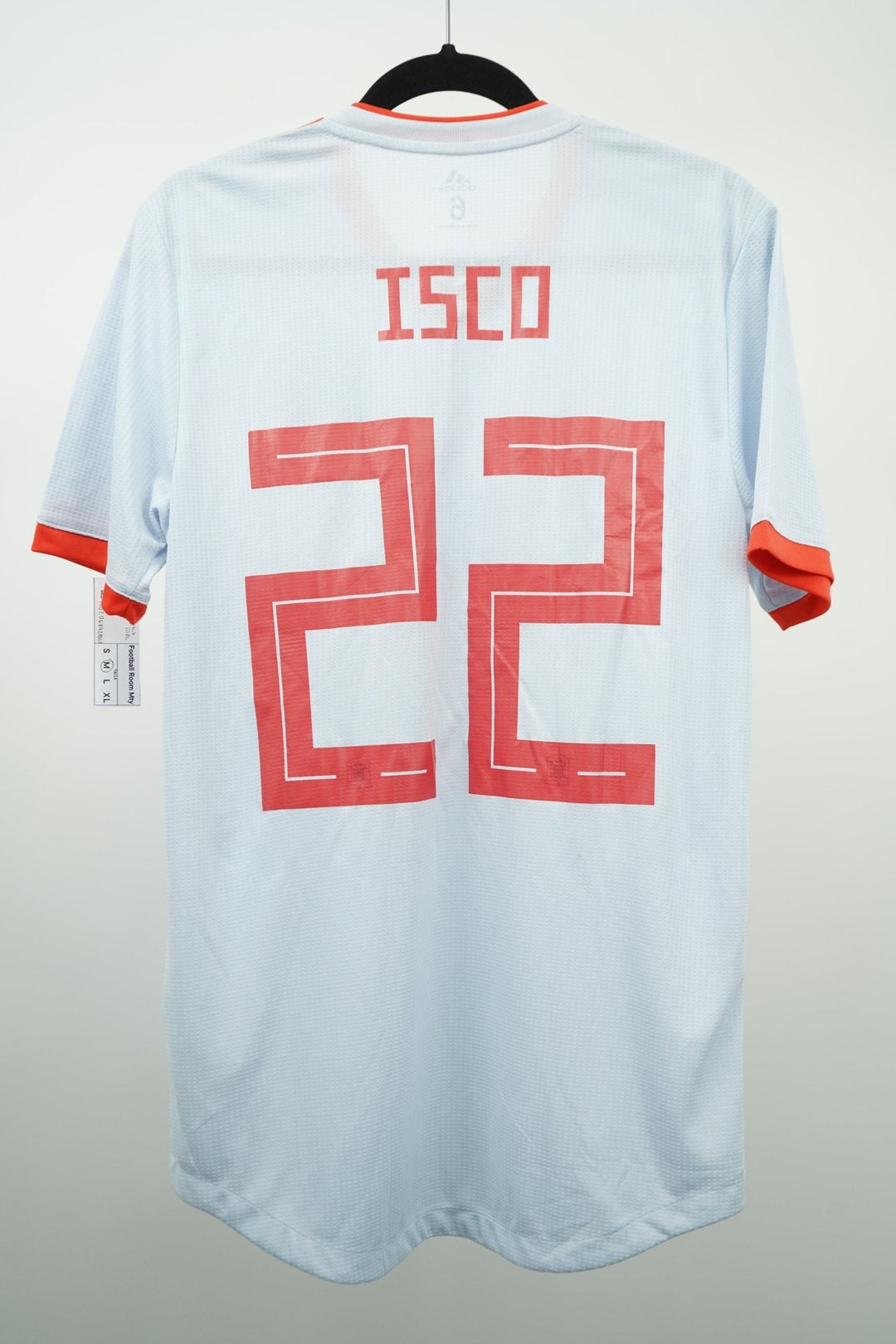 (Match Issue) España 2018 Visitante Isco 22 - Talla M - The Football Room Mty