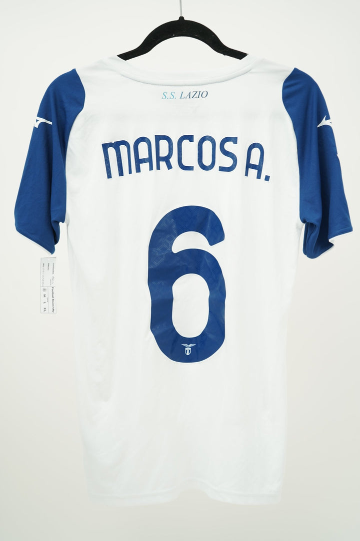 (Matchworn) Lazio 2022 - 2023 3rd Kit Marcos Antônio 6 - The Football Room Mty