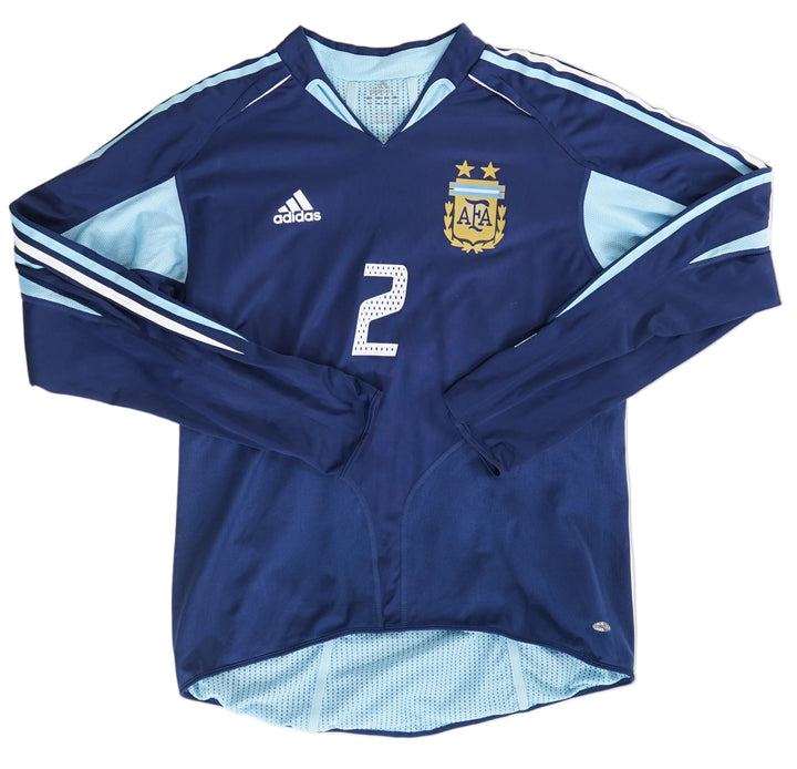 (Matchworn) Argentina Olympics Away 2004 #2 Ayala