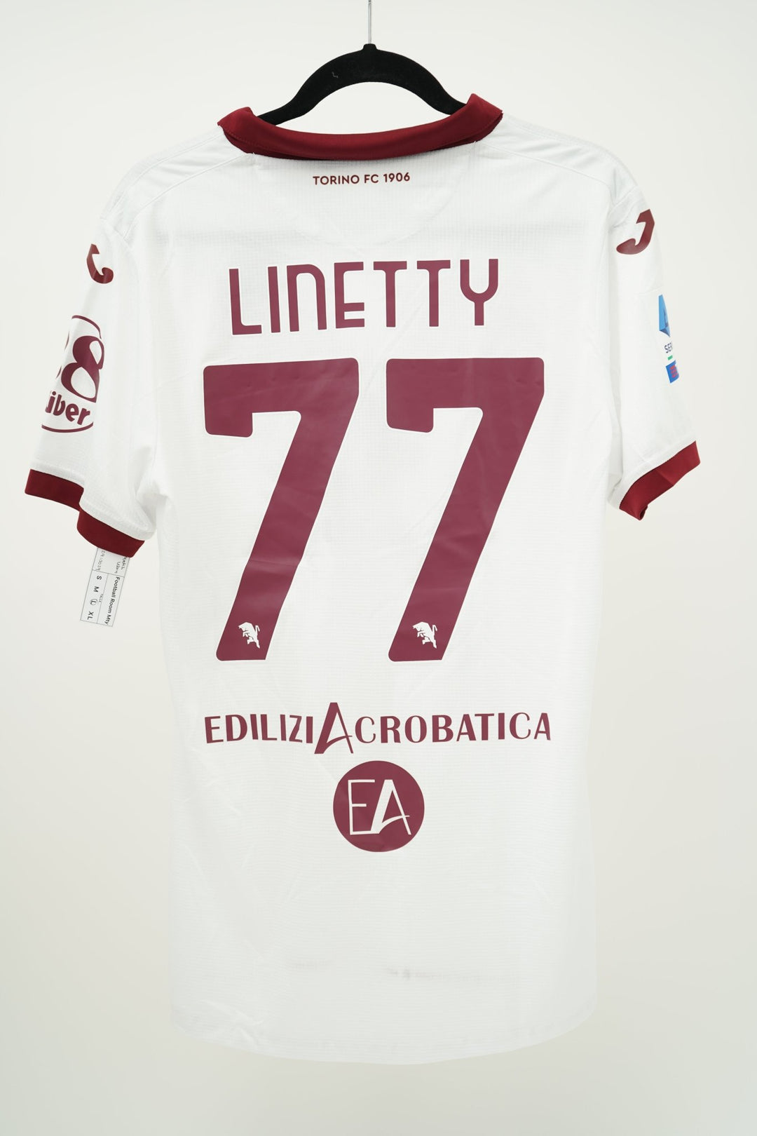 (Matchworn) Torino 2022 - 2023 Visitante Linetty 77 - The Football Room Mty