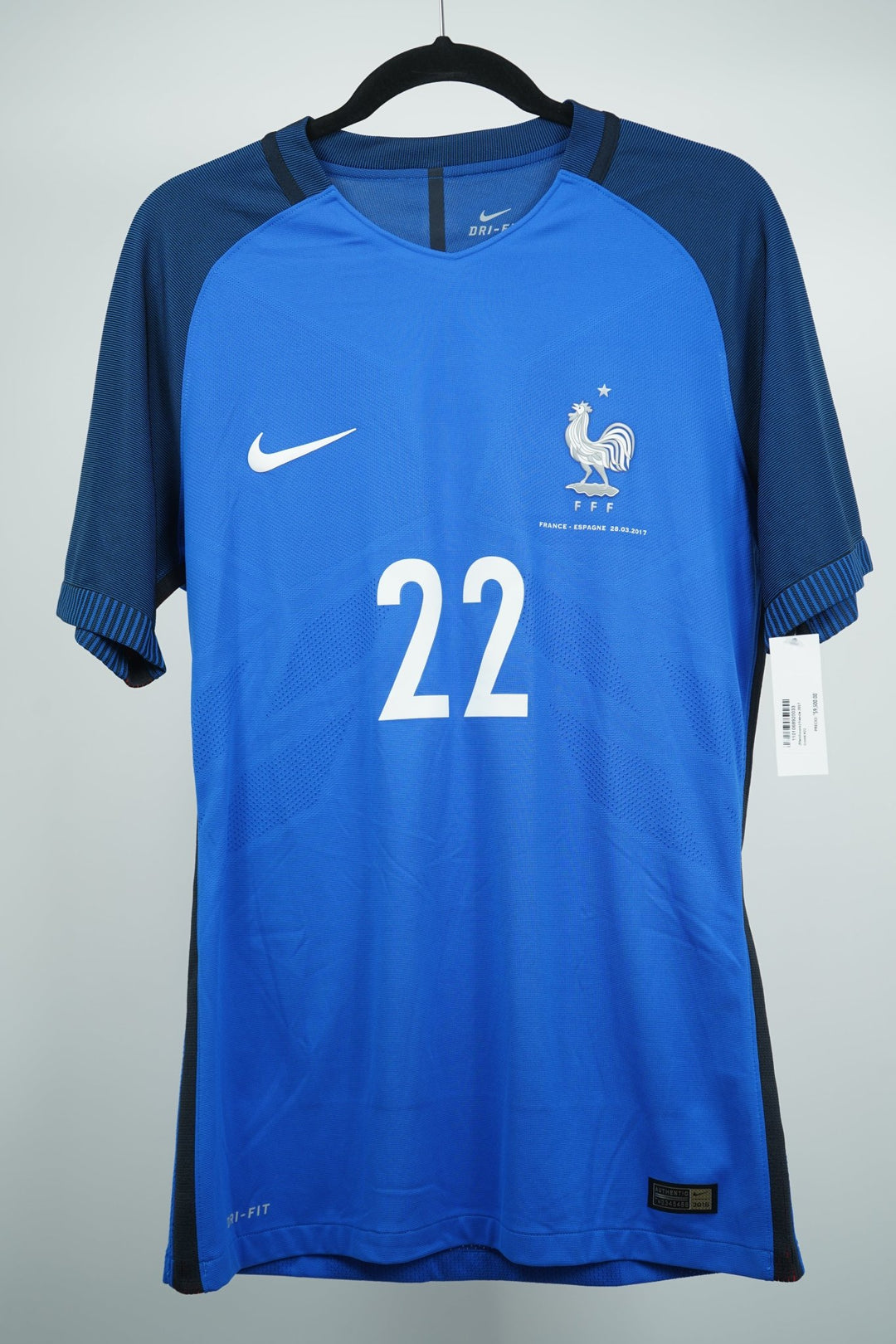 (Matchworn) Francia 2017 Local Umtiti 22 - The Football Room Mty