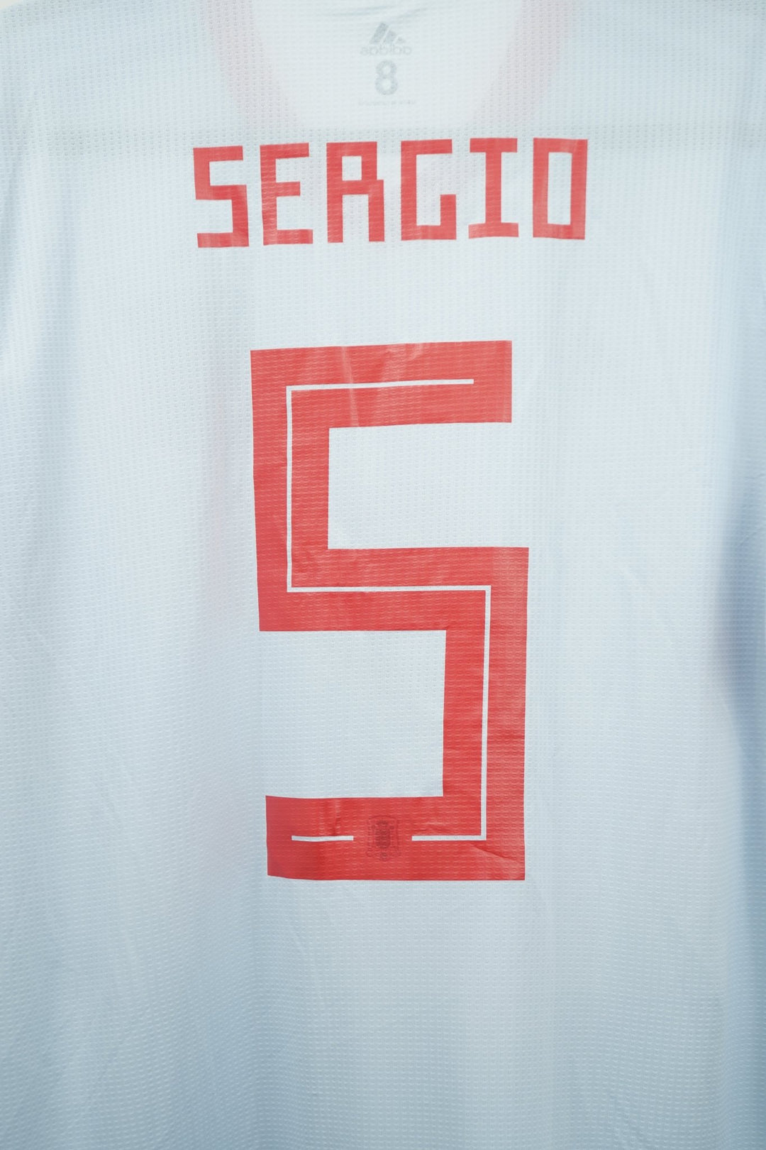 (Match Issue) España Visitante 2018 Sergio Busquets 5 - The Football Room Mty