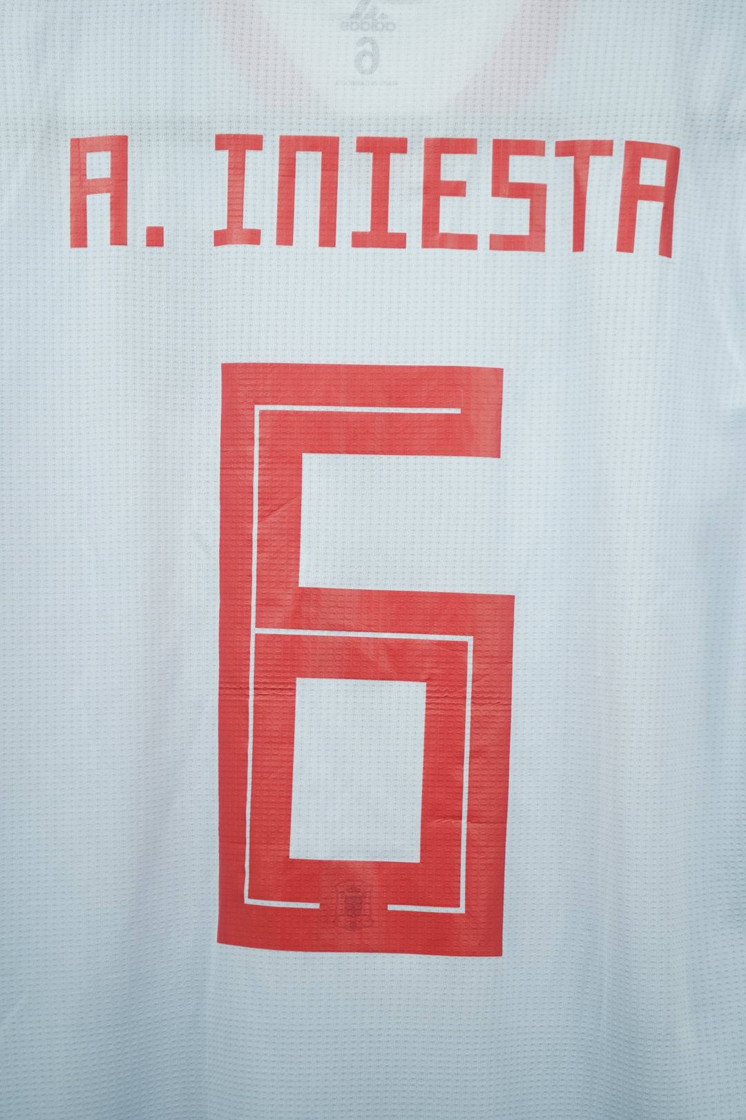 (Match Issue) España 2018 Visitante Andres Iniesta 6 - The Football Room Mty