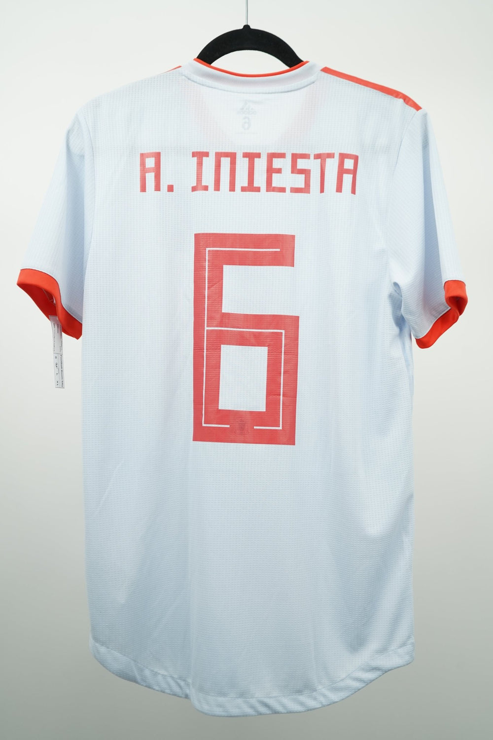 (Match Issue) España 2018 Visitante Andres Iniesta 6 - The Football Room Mty