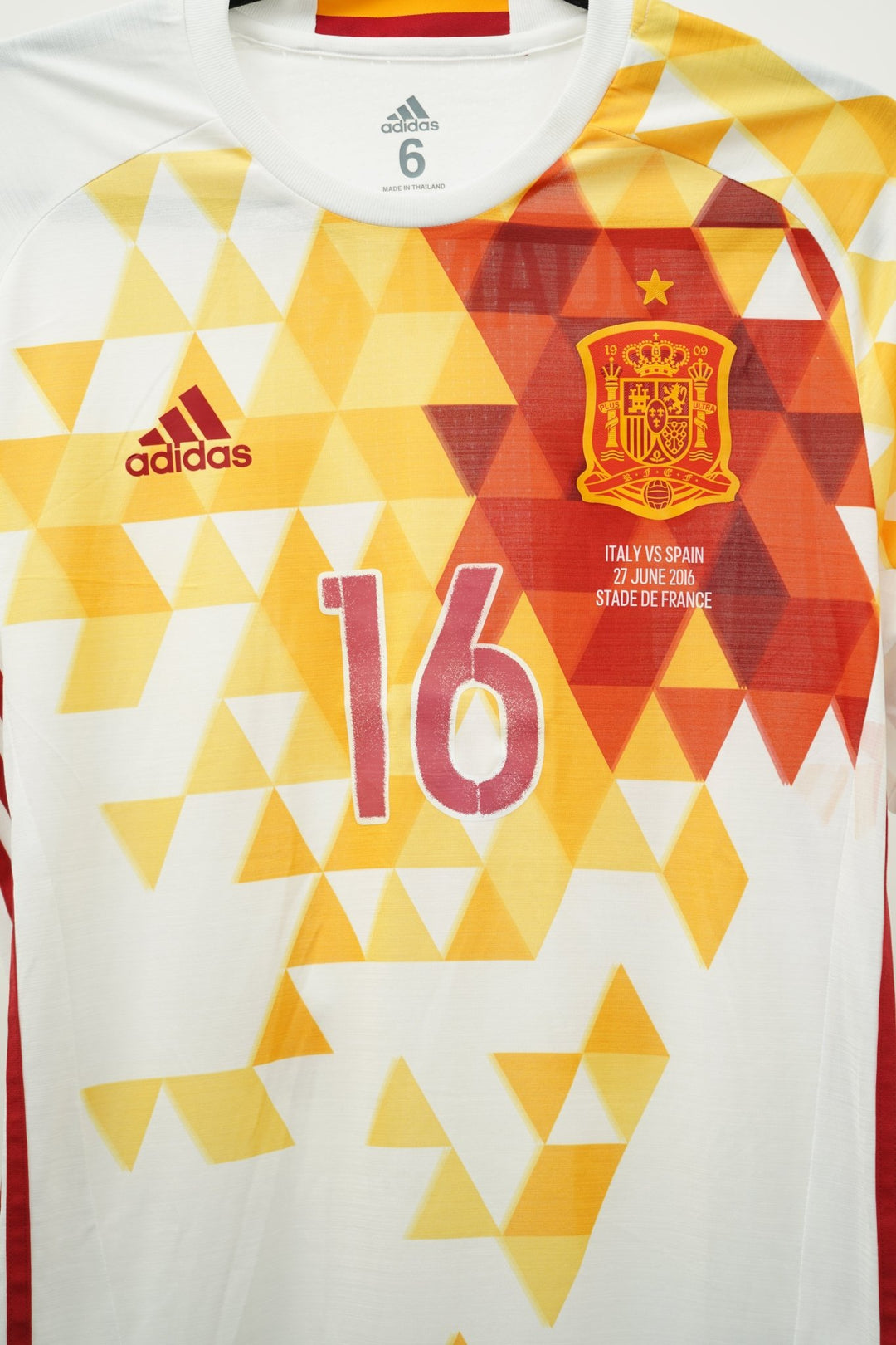 (Match Issue) España 2016 Visitante Juanfran 16 - The Football Room Mty