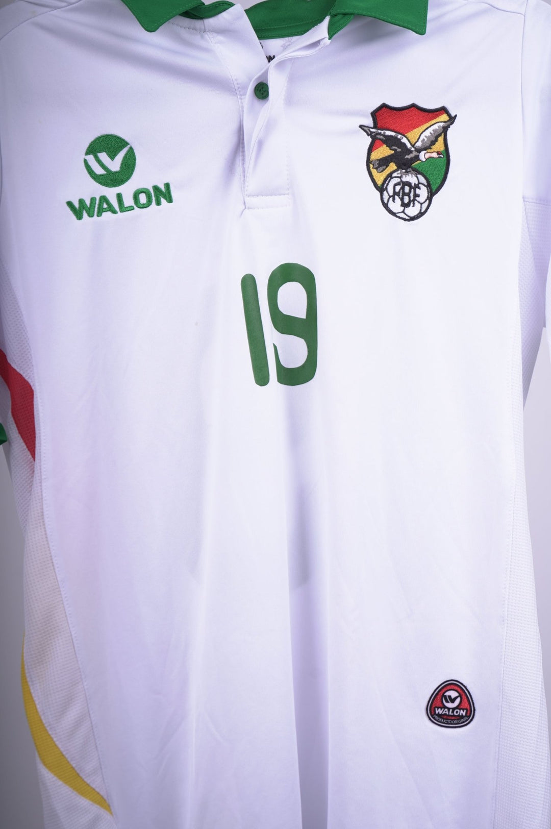 (Matchworn) Bolivia 2011 Visitante 19 - The Football Room Mty