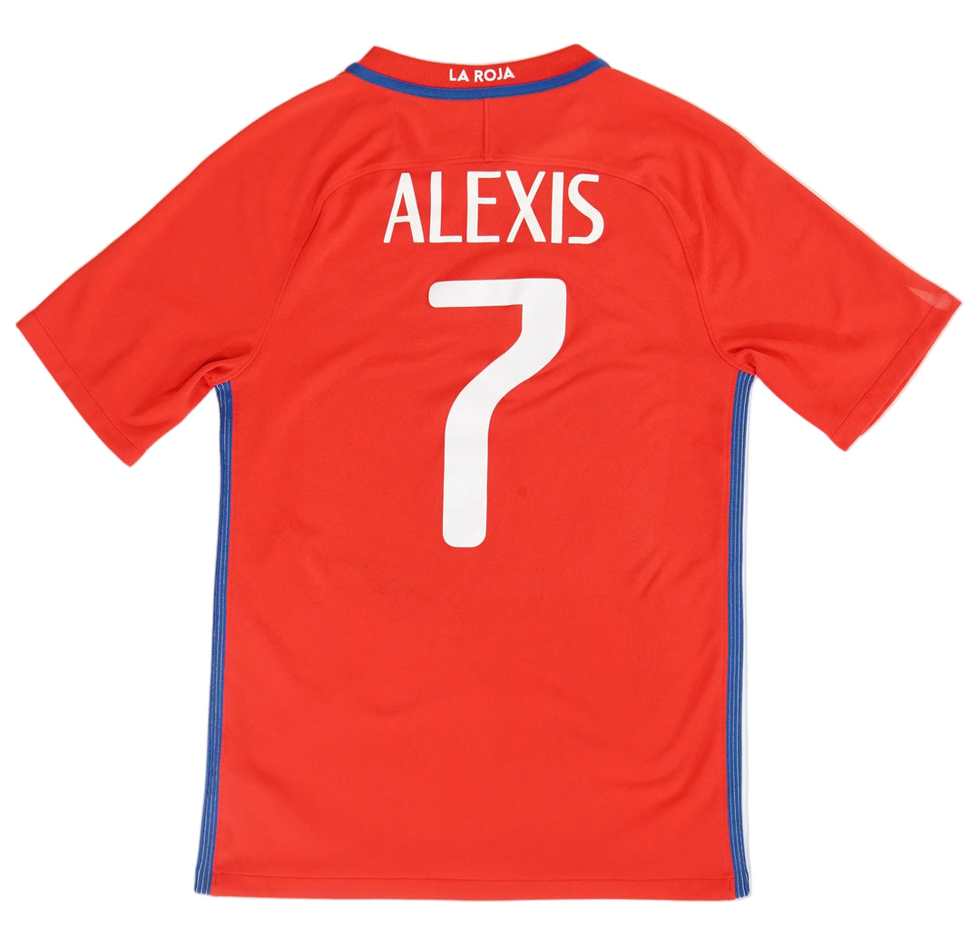 Chile Home 2016-2017 Alexis Sanchez #7