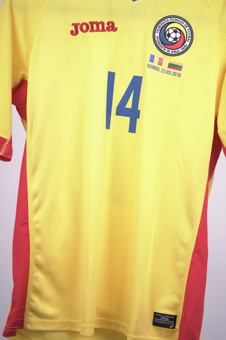 (Matchworn) Romania 2016 Local Ropotan 14 - The Football Room Mty