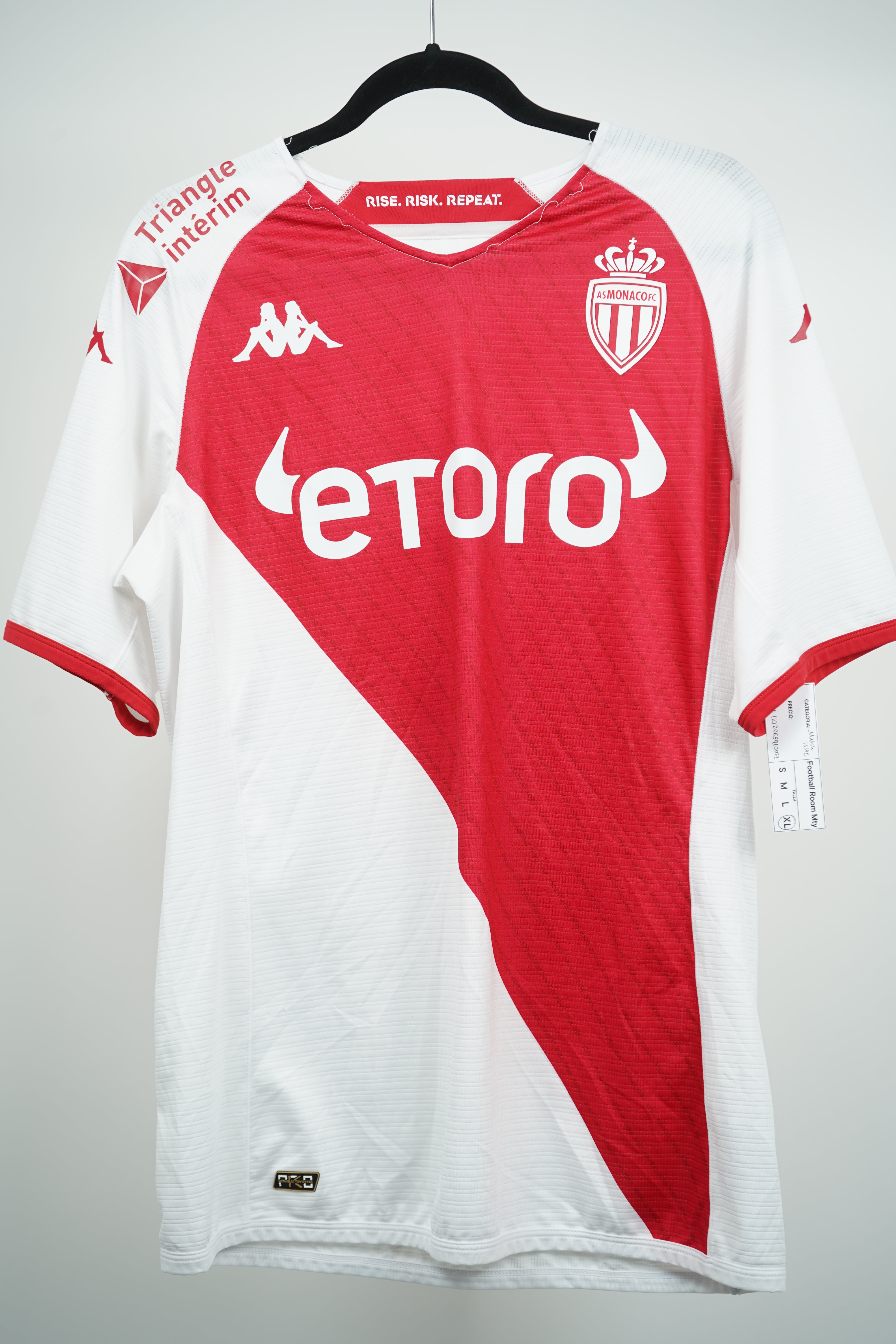 (Matchworn) Monaco 2022-2023 Home B. Badiashile