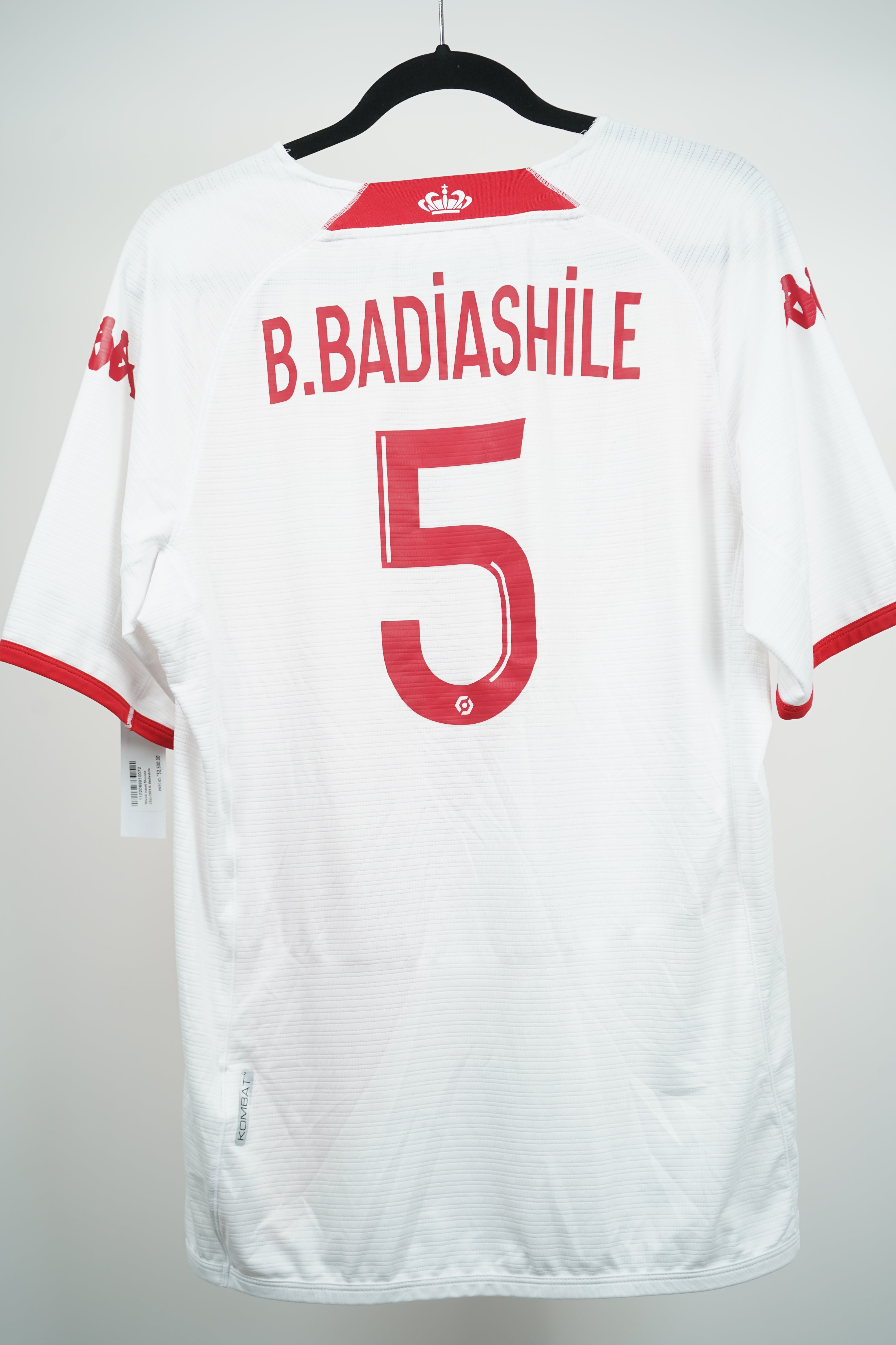 (Matchworn) Monaco 2022-2023 Home B. Badiashile