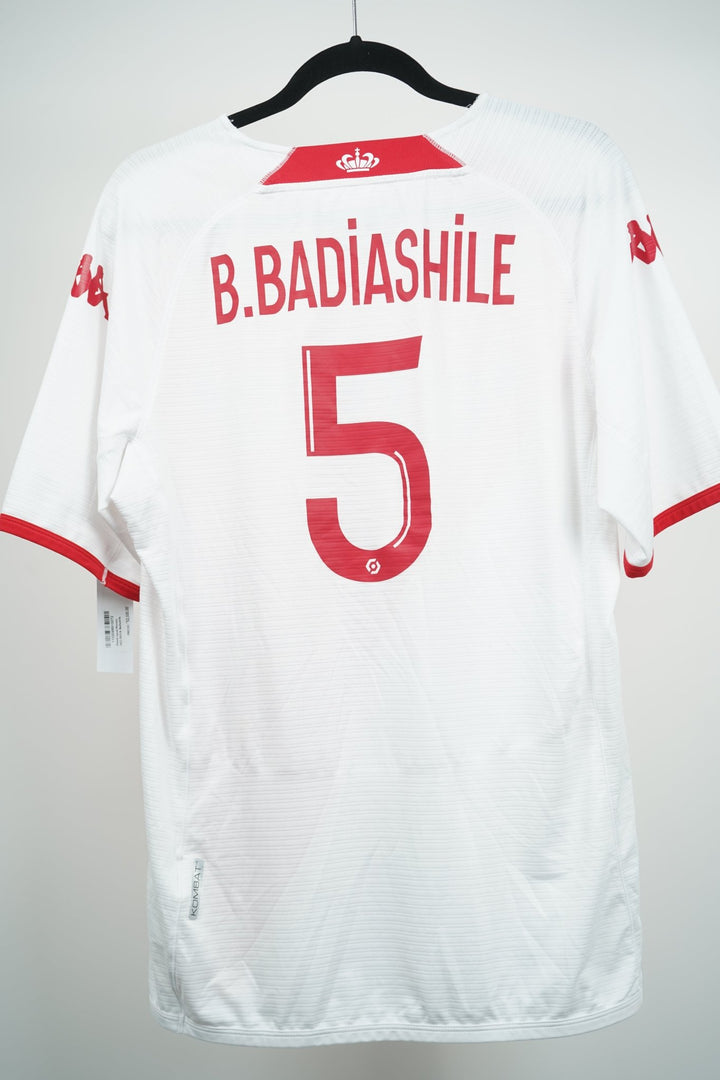 (Matchworn) Monaco 2022 - 2023 Local B. Badiashile - The Football Room Mty