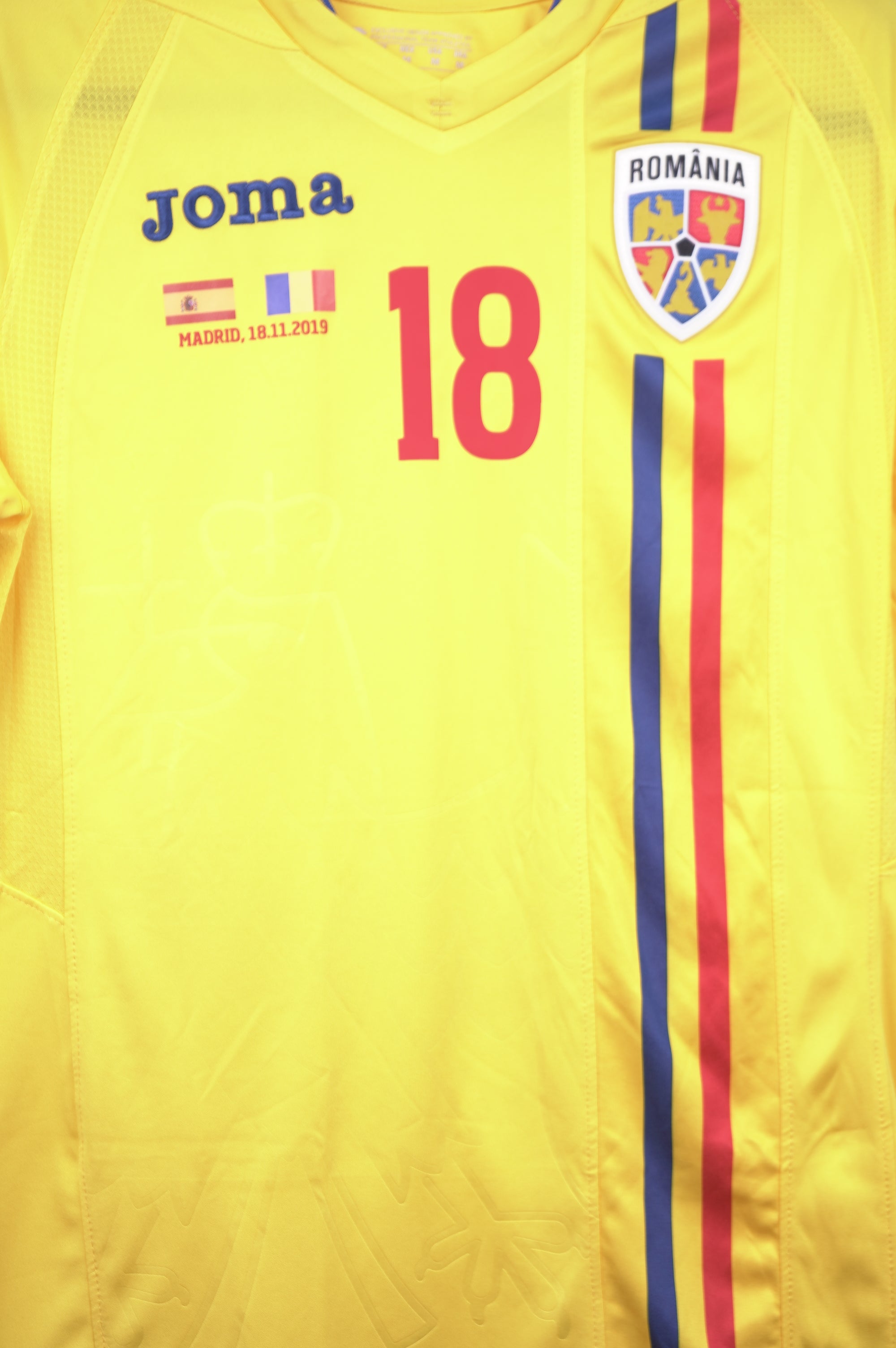 (Matchworn) Romania 2019 Local R. Marin #18