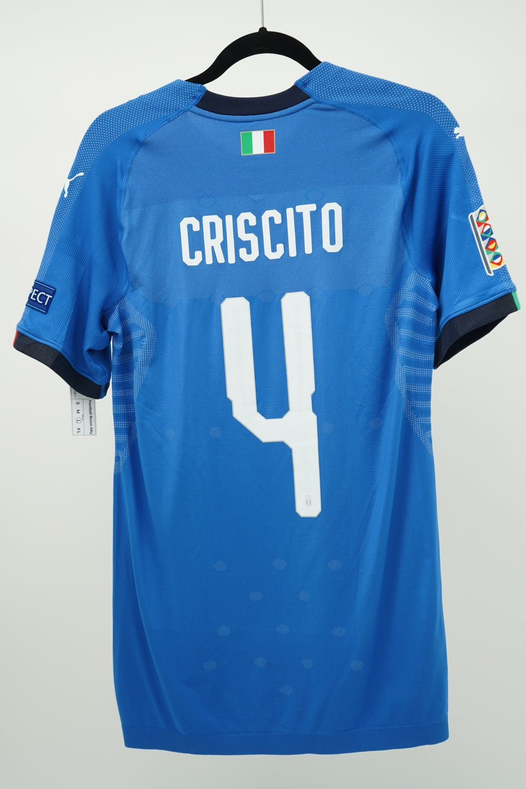 (Matchworn) Italia 2018 Local Criscito 4 - The Football Room Mty