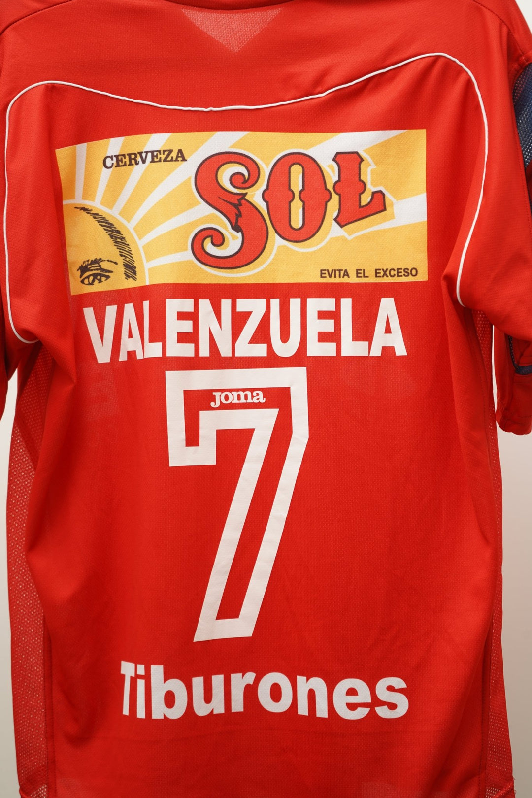 (Matchworn) Tiburones rojos de veracruz 2005 Valenzuela 7 - The Football Room Mty