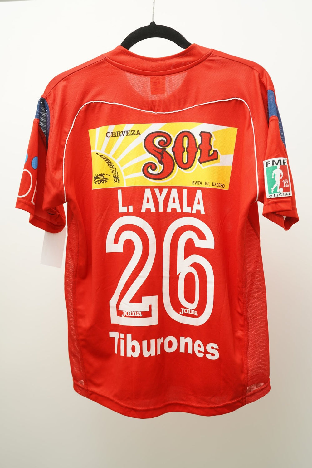 (Matchworn) Tiburones rojos de veracruz 2005 Ayala 26 - The Football Room Mty