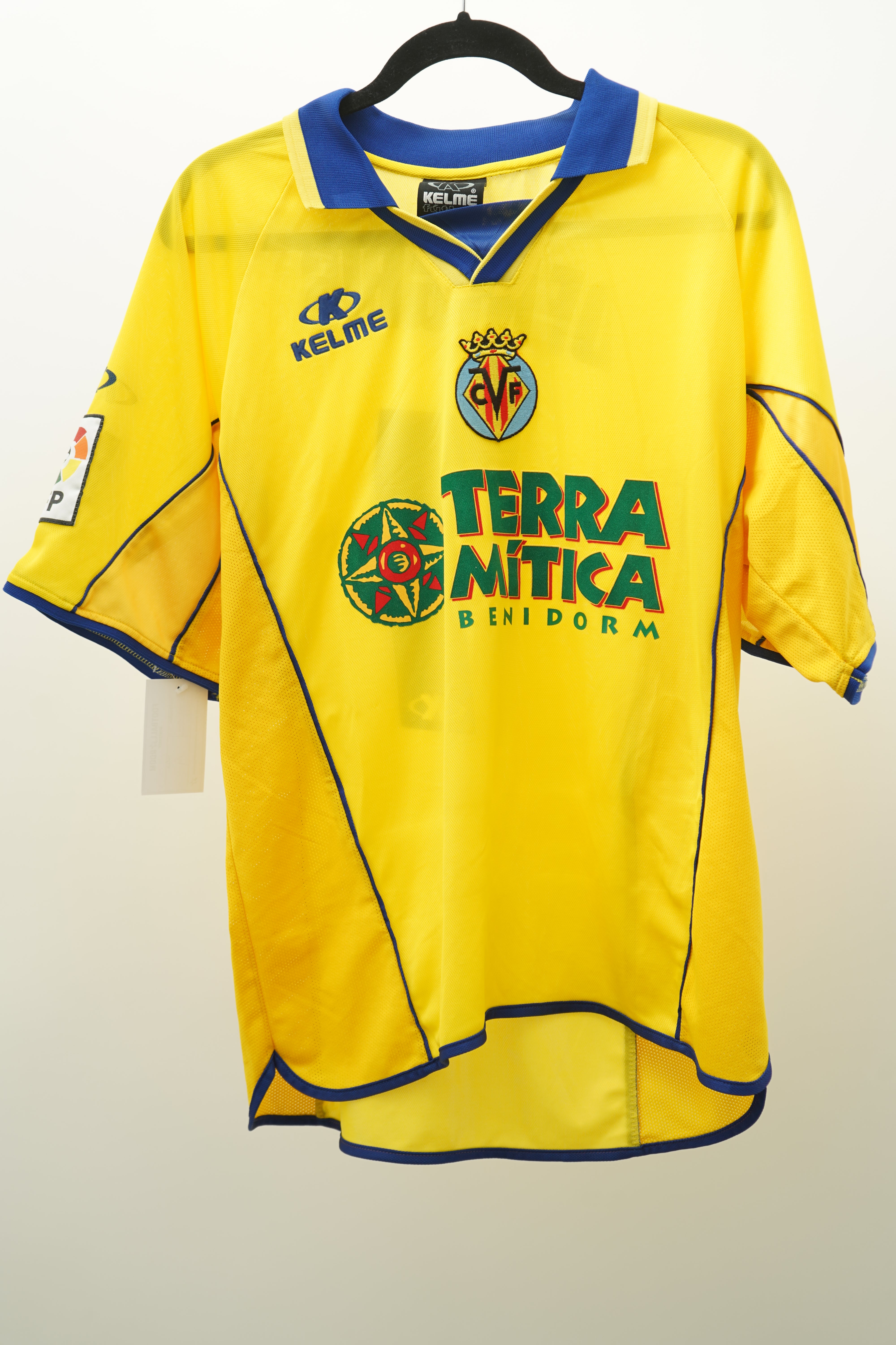 (Matchworn) Villarreal 2003 Toño De Nigris 7 - Talla M