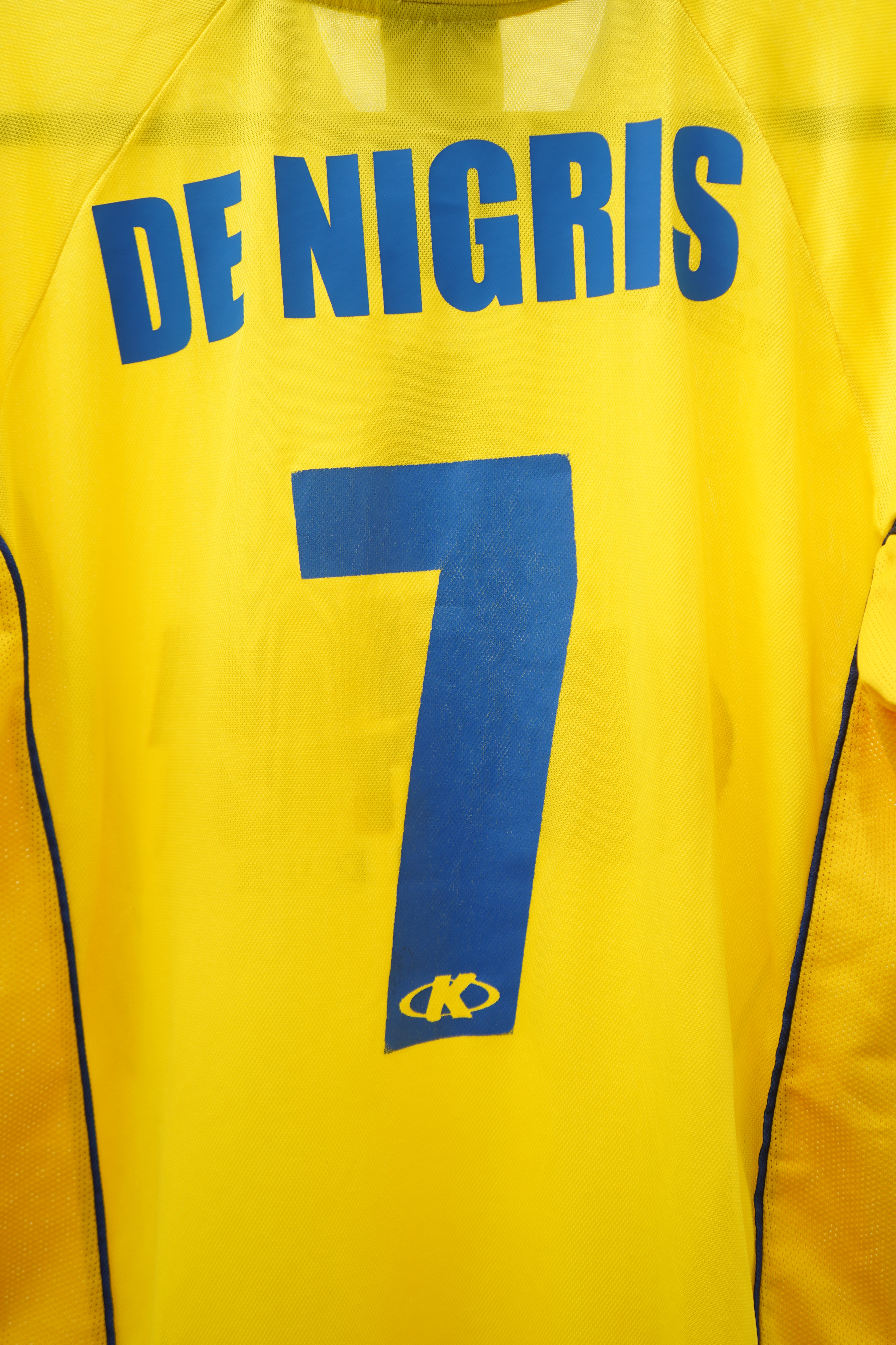 (Matchworn) Villarreal 2003 Toño De Nigris 7 - Talla M