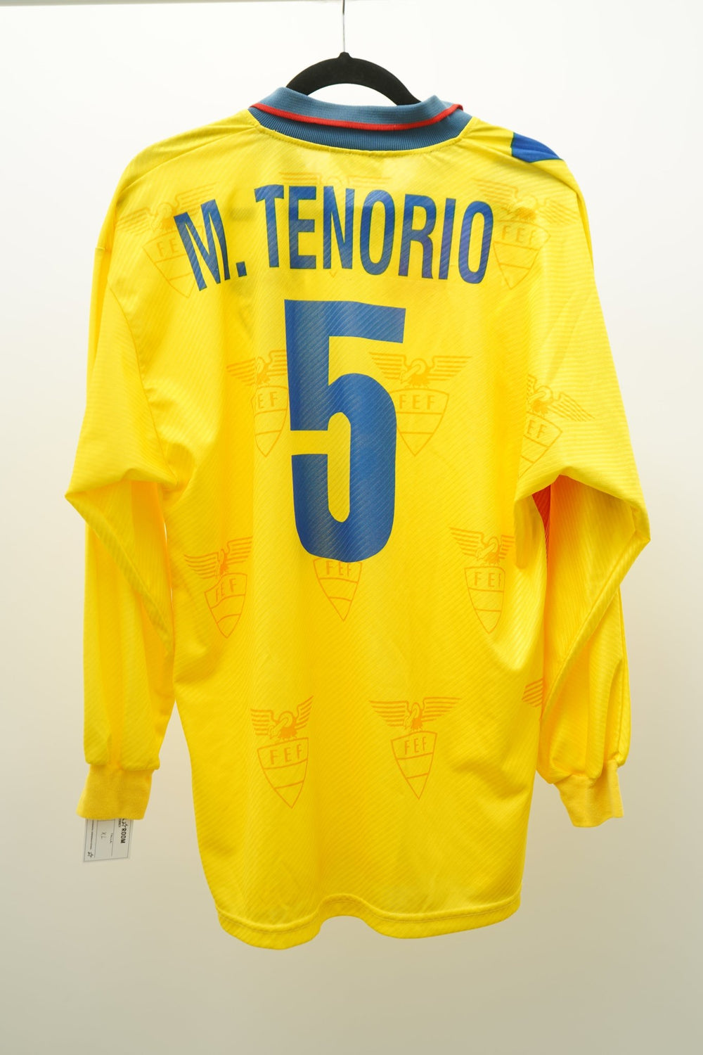 (Matchworn) Ecuador 1994 - 1998 5 Tenorio - The Football Room Mty