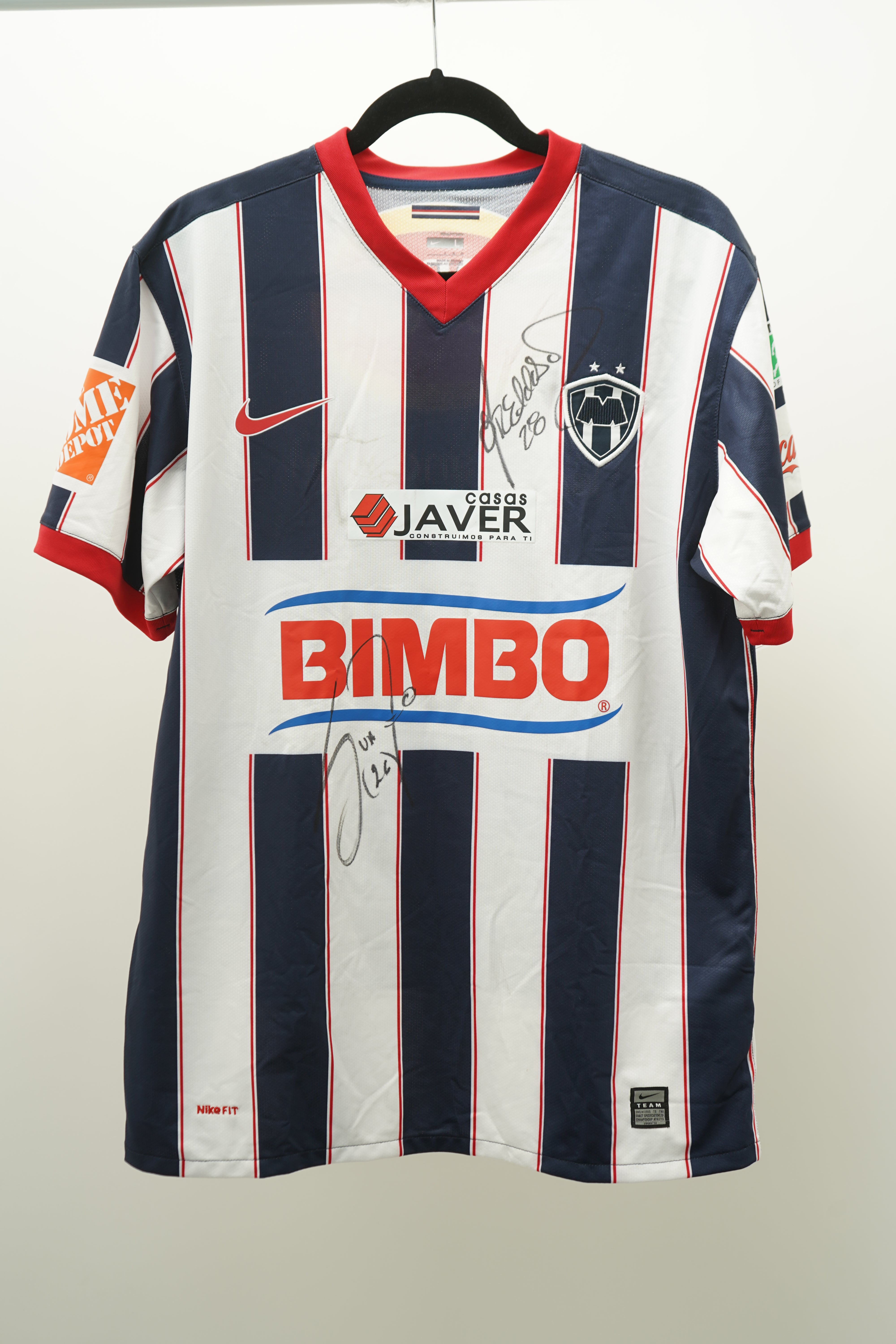 (Matchworn) Rayados 2009 Miguel Morales #19 - Talla L