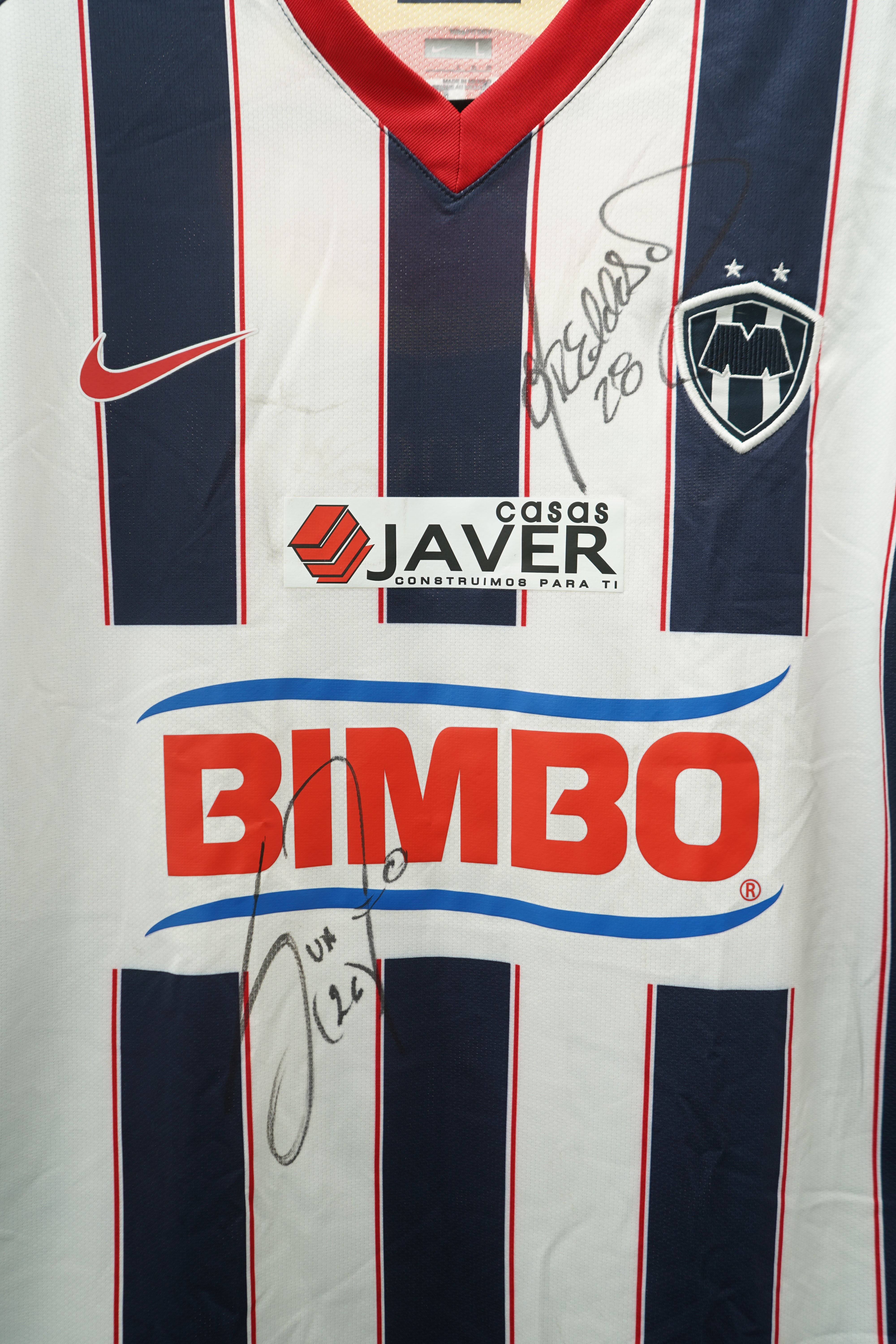 (Matchworn) Rayados 2009 Miguel Morales #19 - Talla L