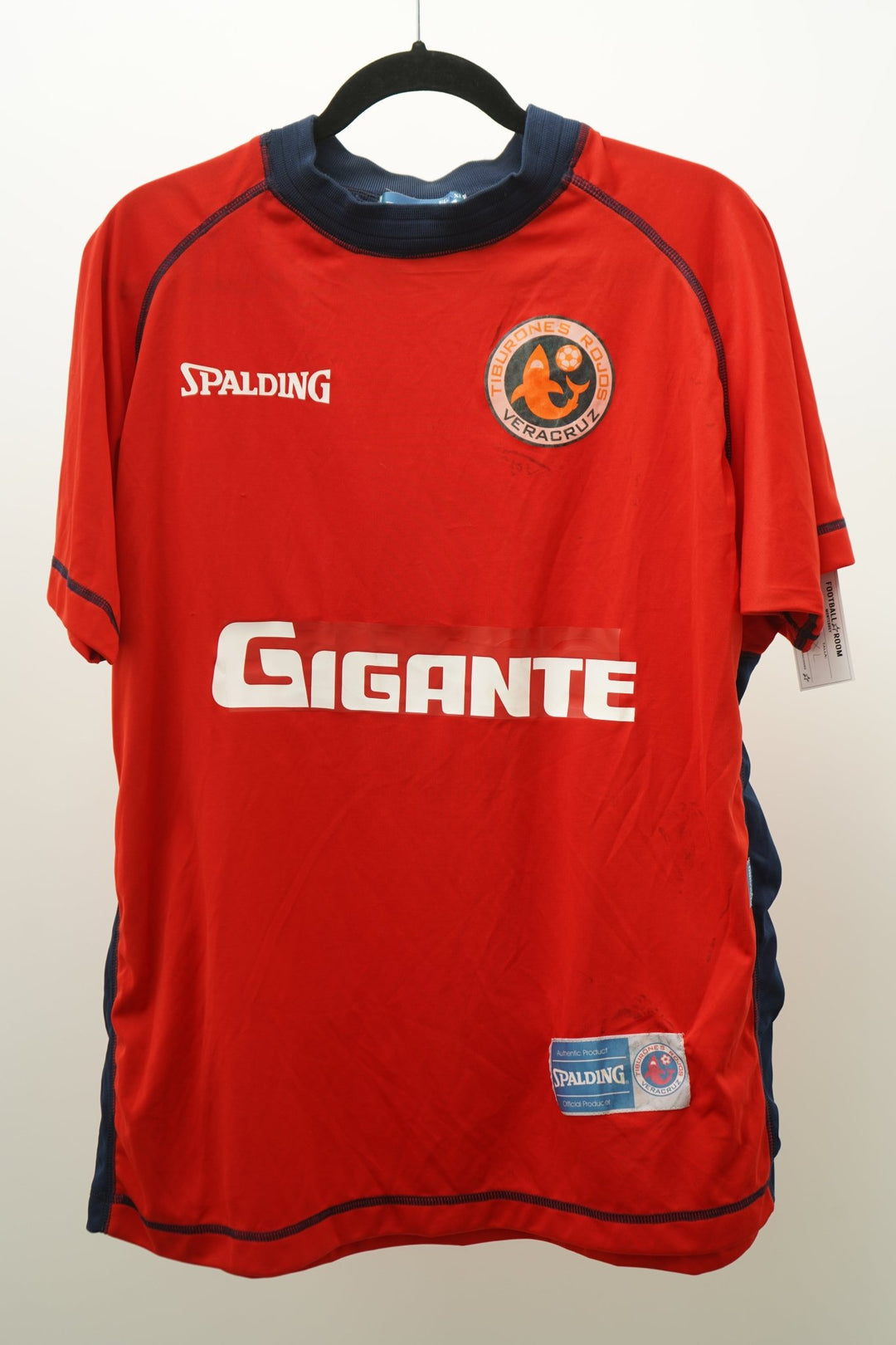 (Matchworn) Veracruz Local 2001 - 2002 Gustavo Cañete 3 - The Football Room Mty
