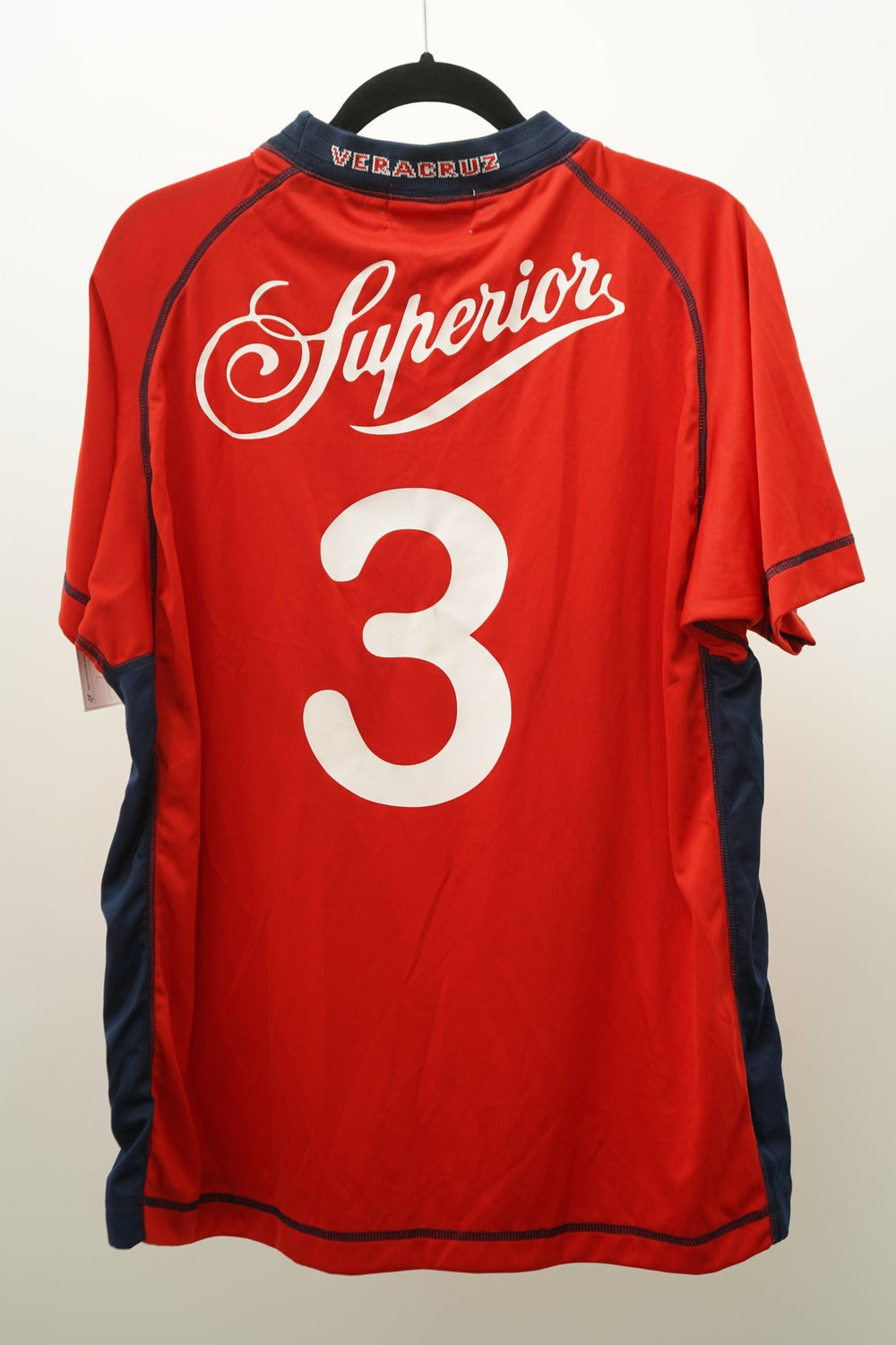 (Matchworn) Veracruz Local 2001 - 2002 Gustavo Cañete 3 - The Football Room Mty