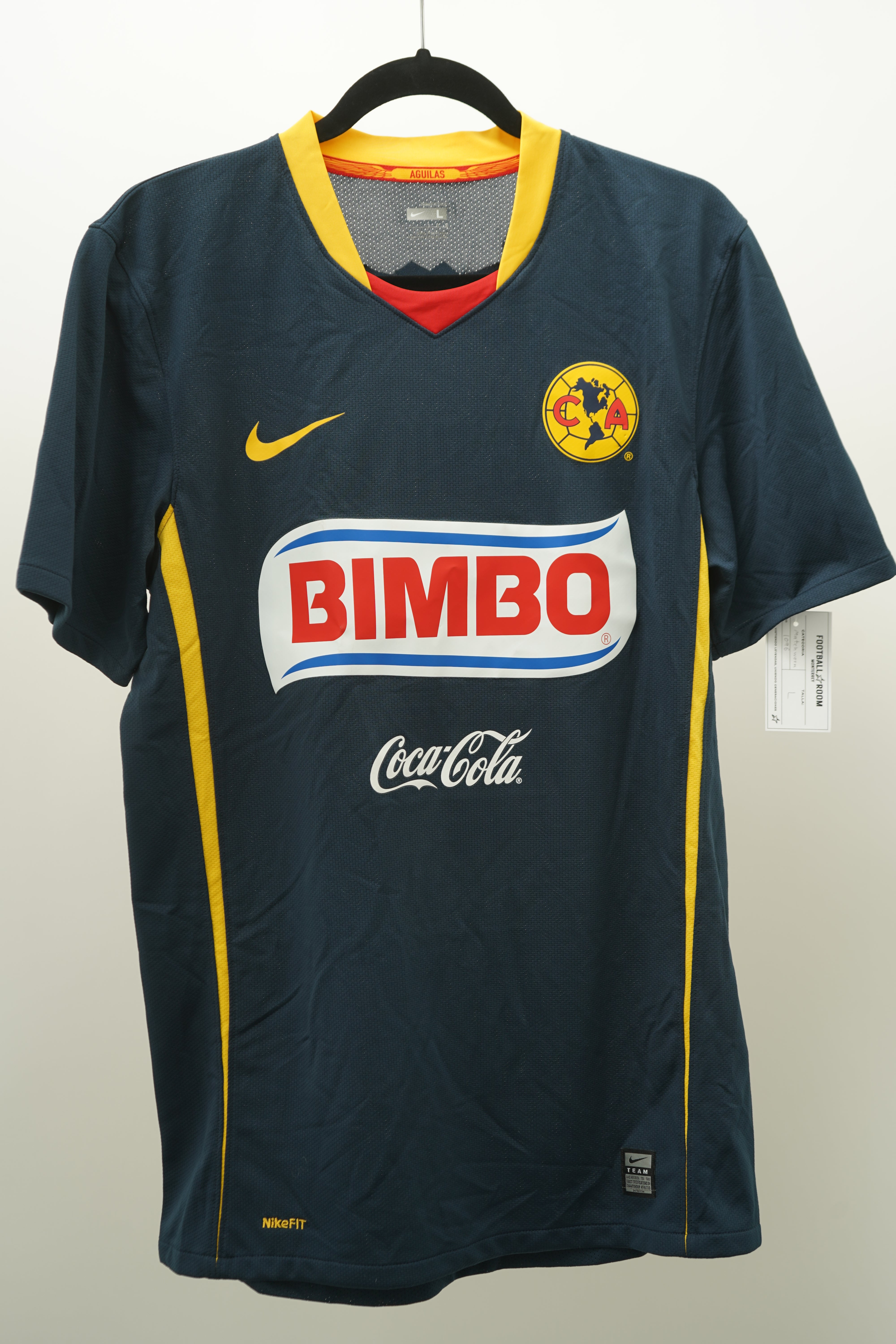 (Matchworn) America visitante 2008-09 G. Villa #28 - Talla L