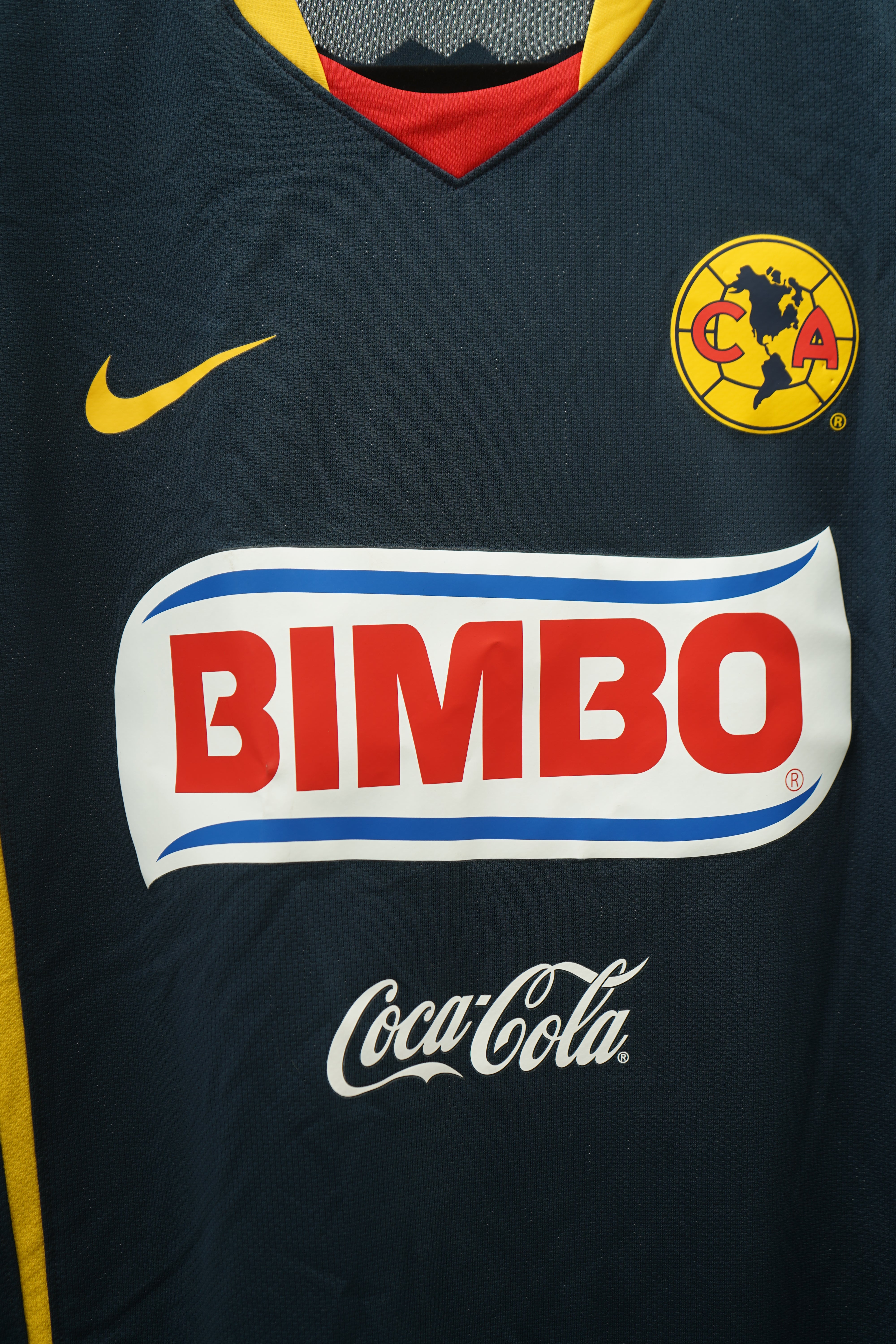 (Matchworn) America visitante 2008-09 G. Villa #28 - Talla L