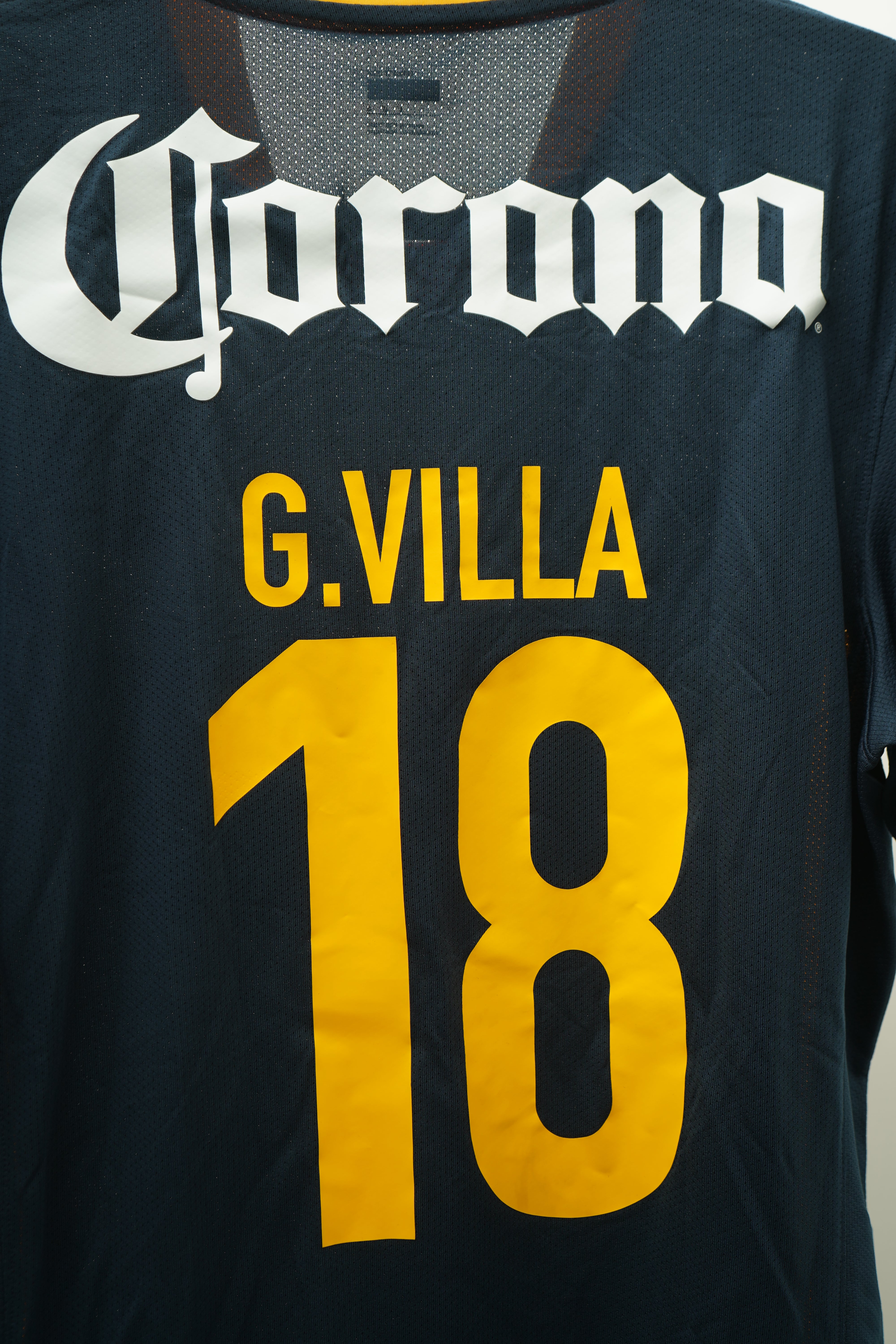 (Matchworn) America visitante 2008-09 G. Villa #28 - Talla L