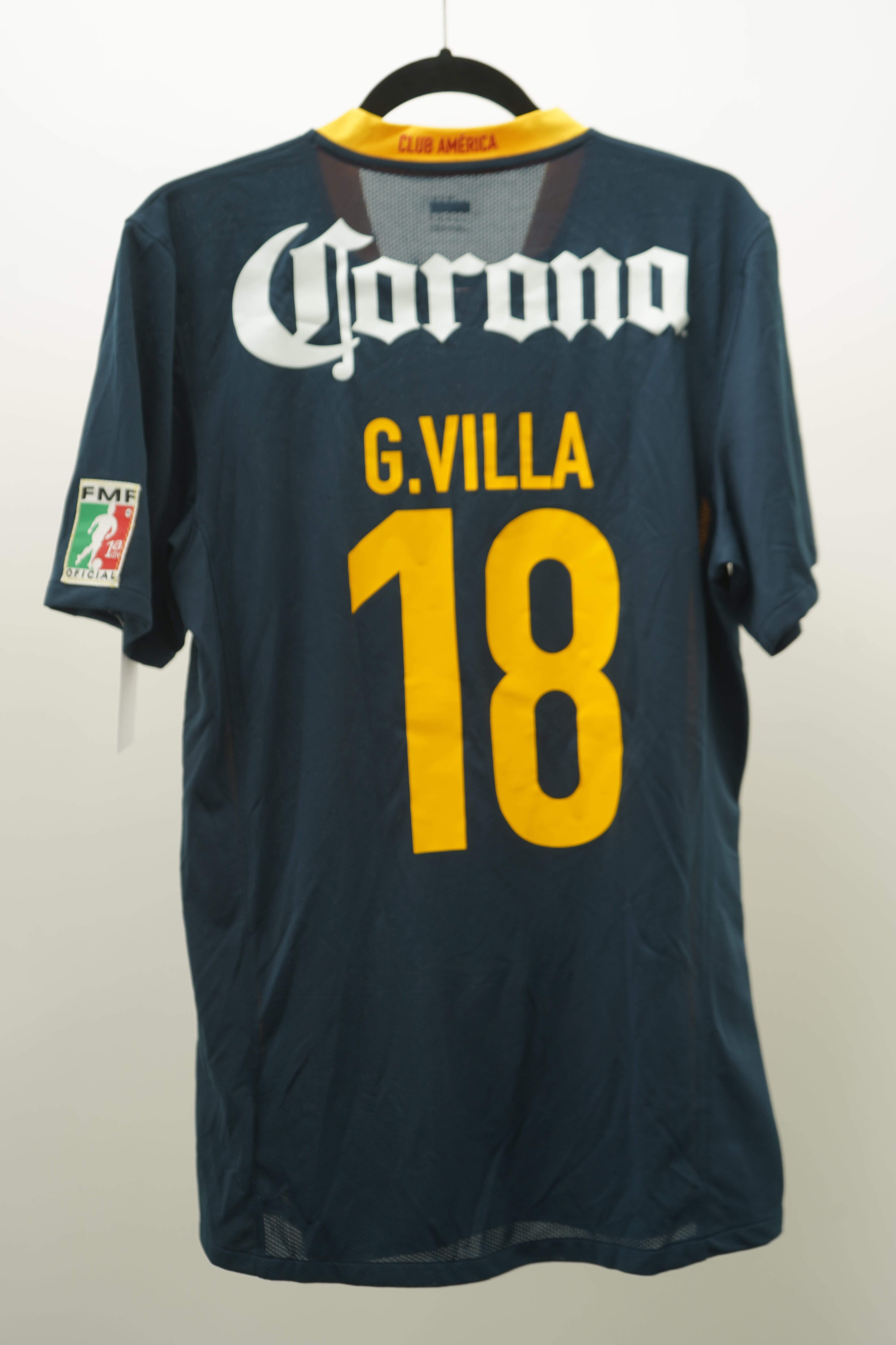 (Matchworn) America visitante 2008-09 G. Villa #28 - Talla L