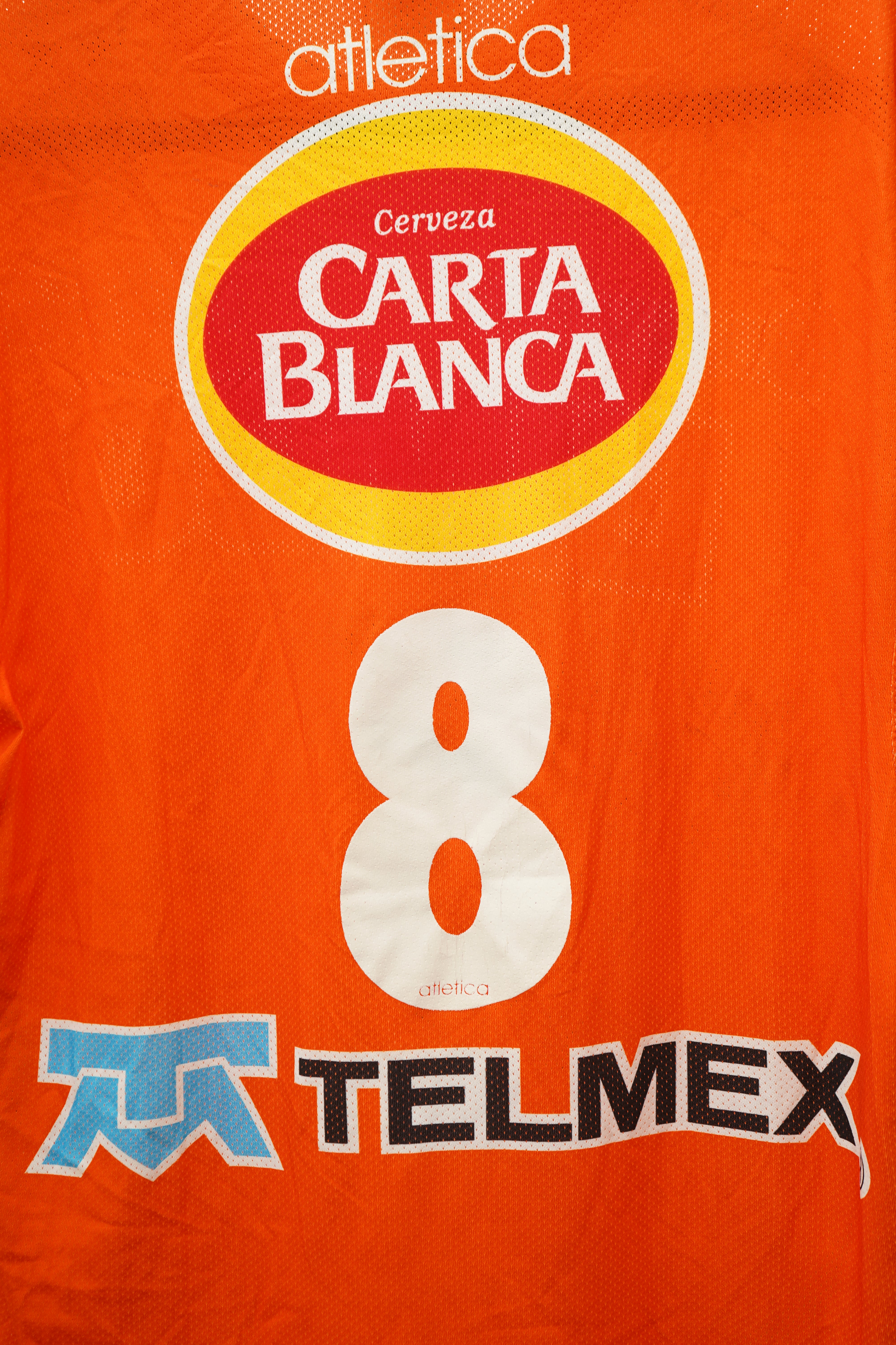 (Matchworn) Rayados visitante 2004-2005 Lucho Perez #8 - Talla S