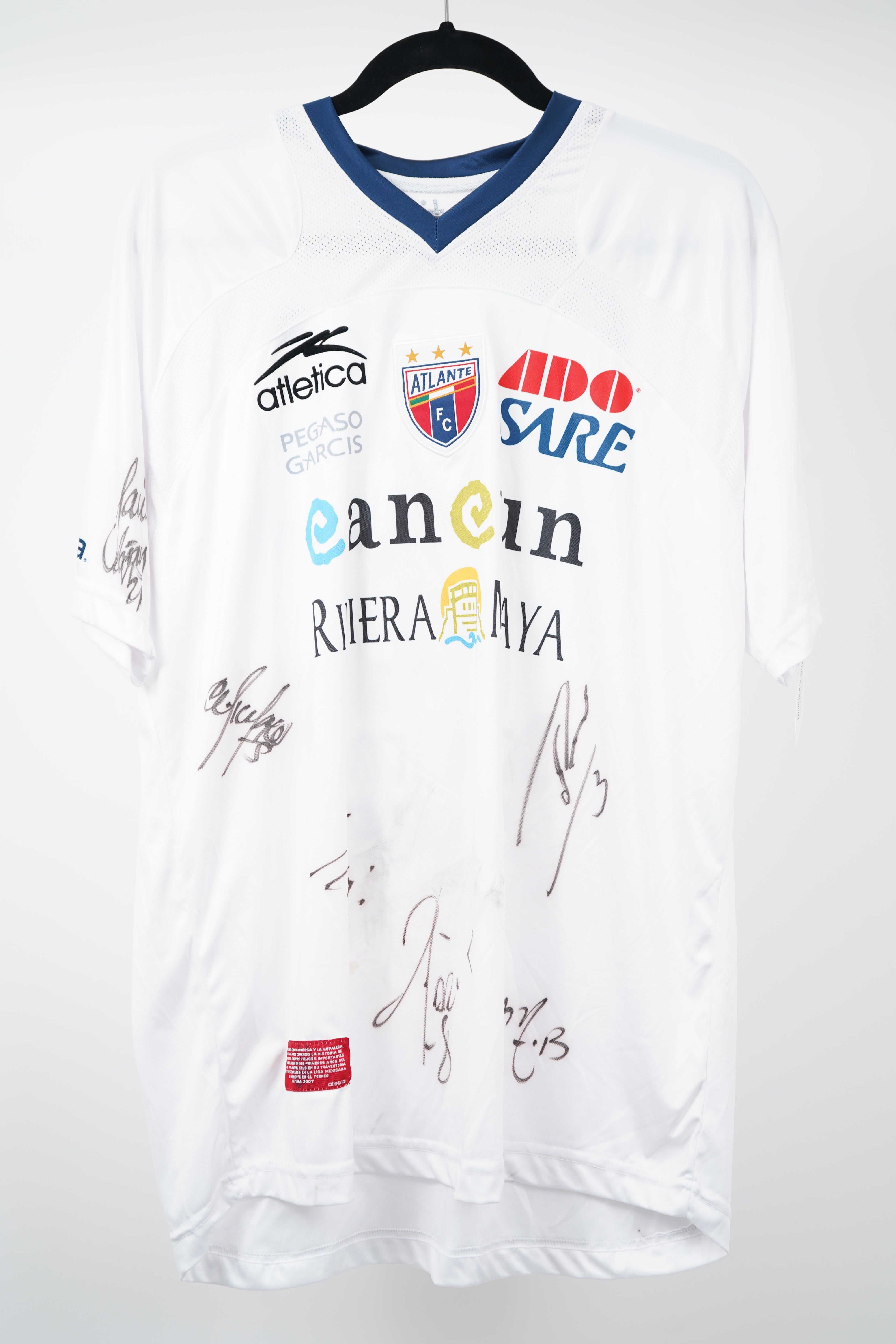 (Matchworn) Atlante 2009-2010 Jesus Morales #16 - Size L