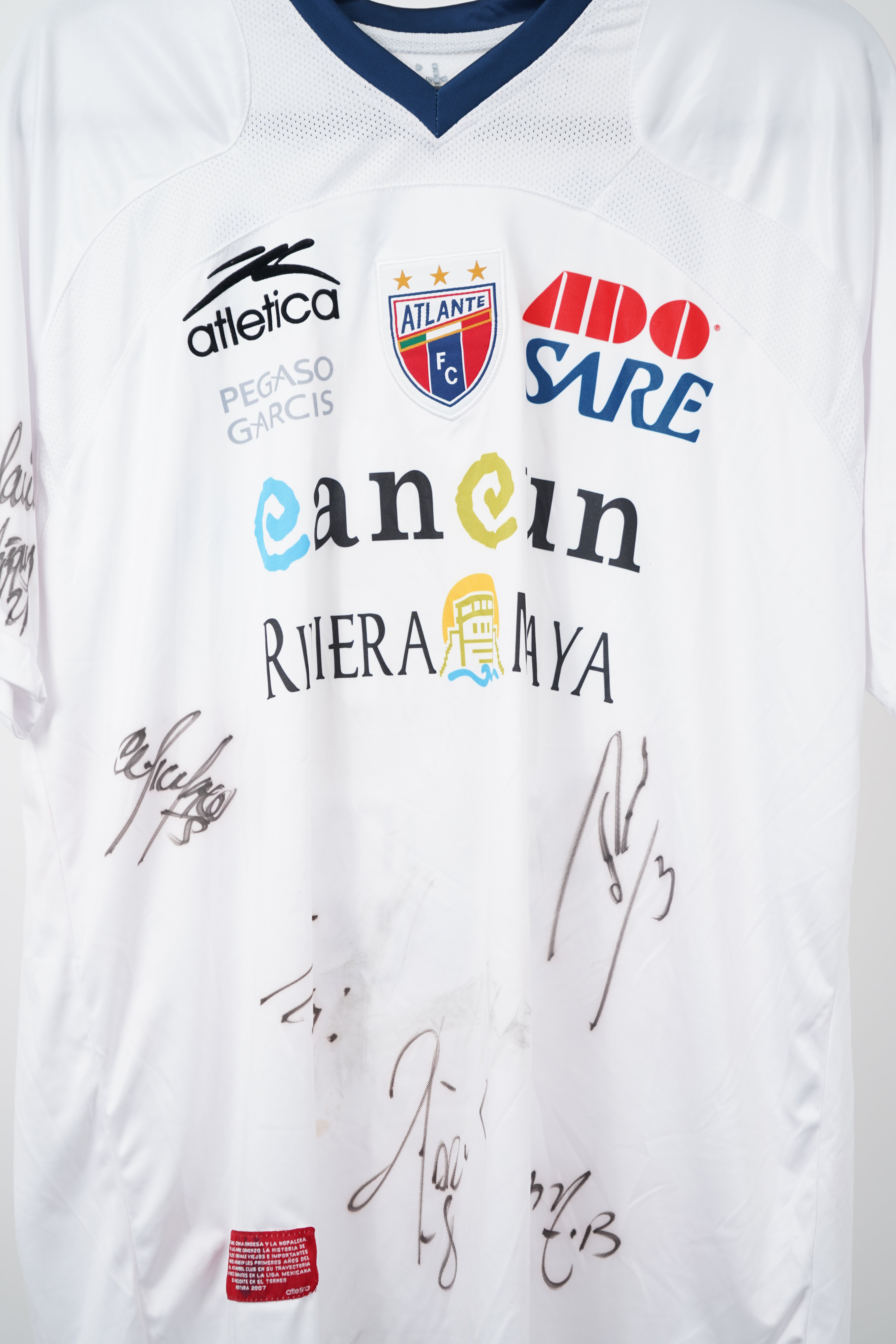 (Matchworn) Atlante 2009-2010 Jesus Morales #16 - Size L