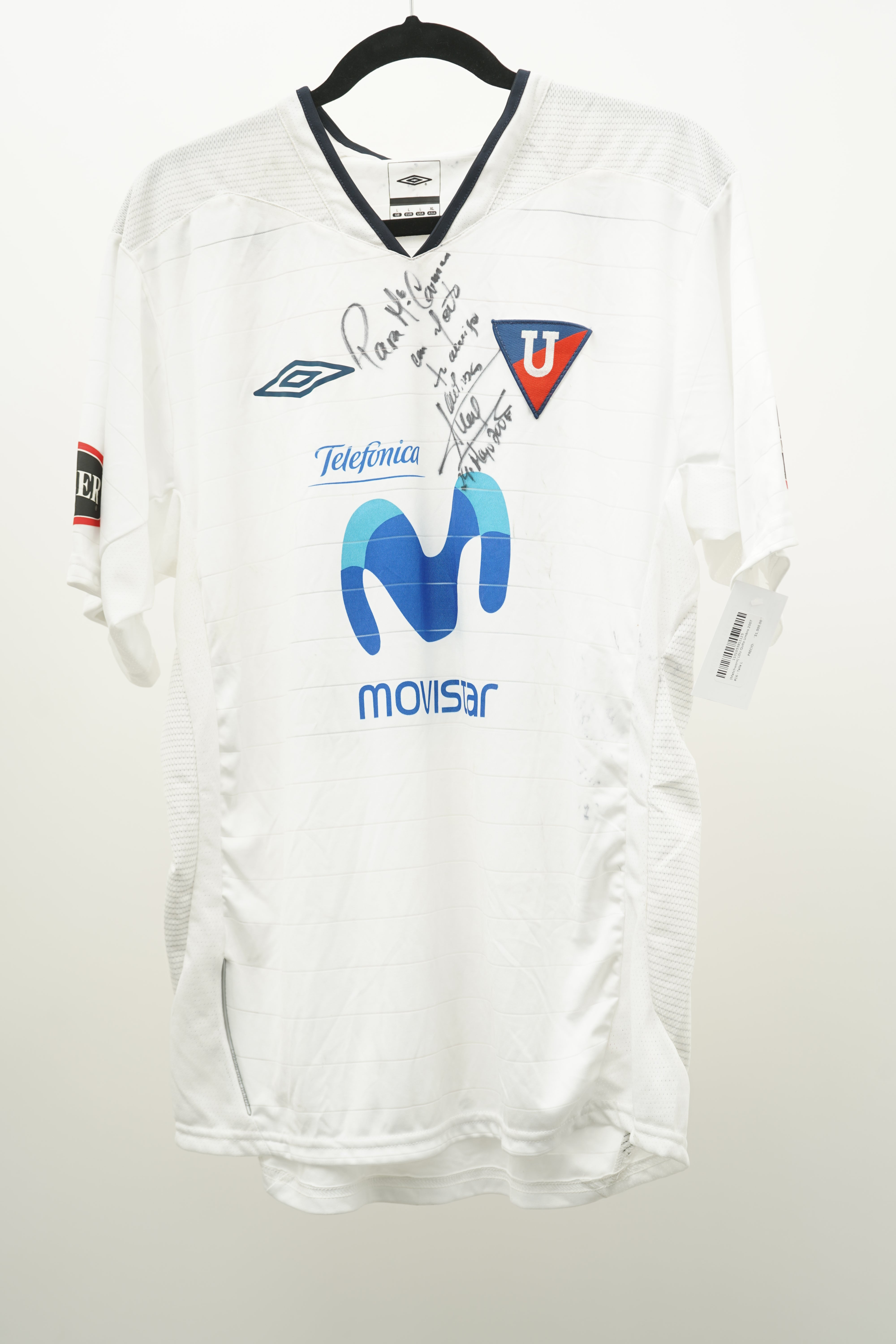 (Matchworn) LDU Quito Umbro 2007 #16 - Talla L