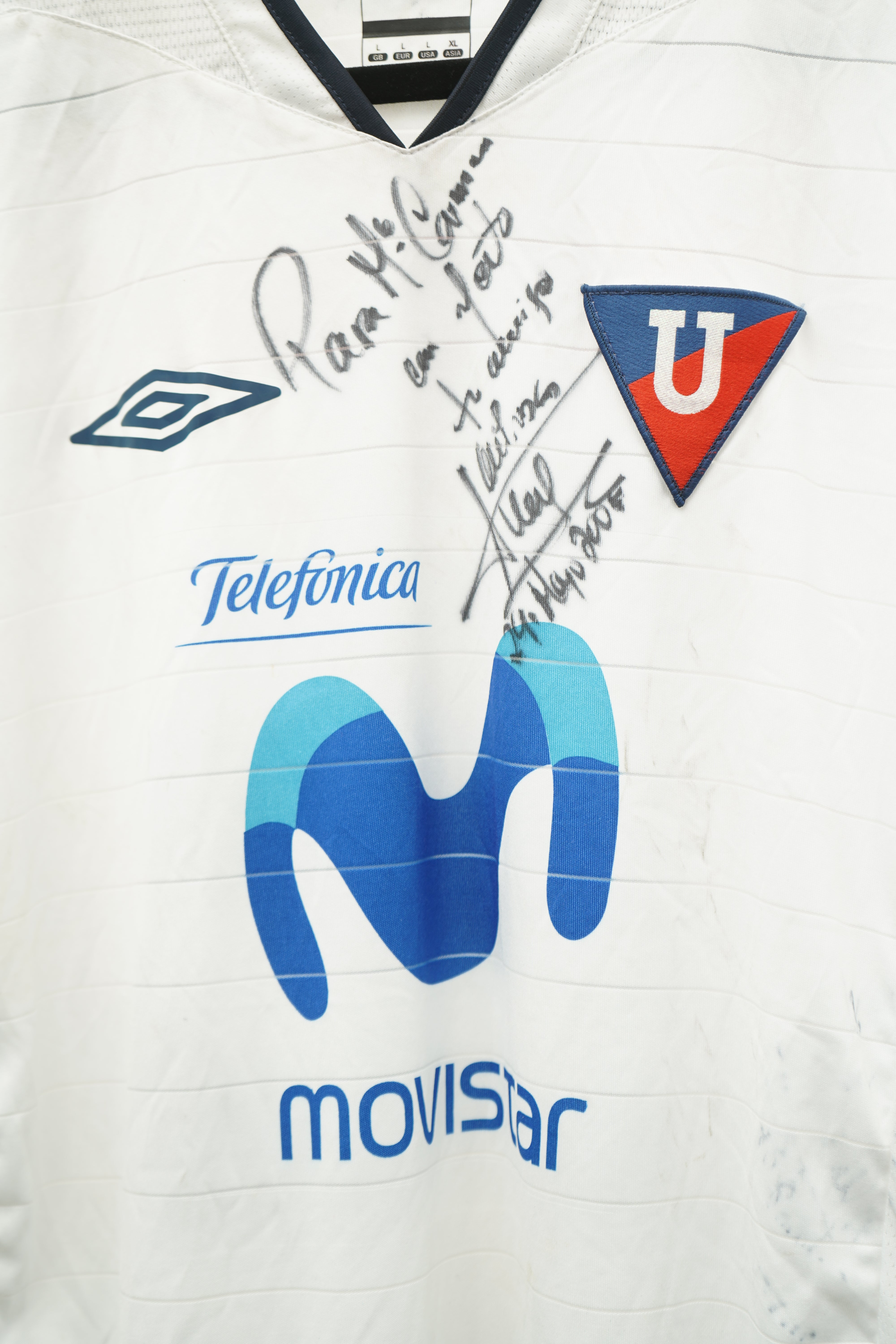 (Matchworn) LDU Quito Umbro 2007 #16 - Talla L