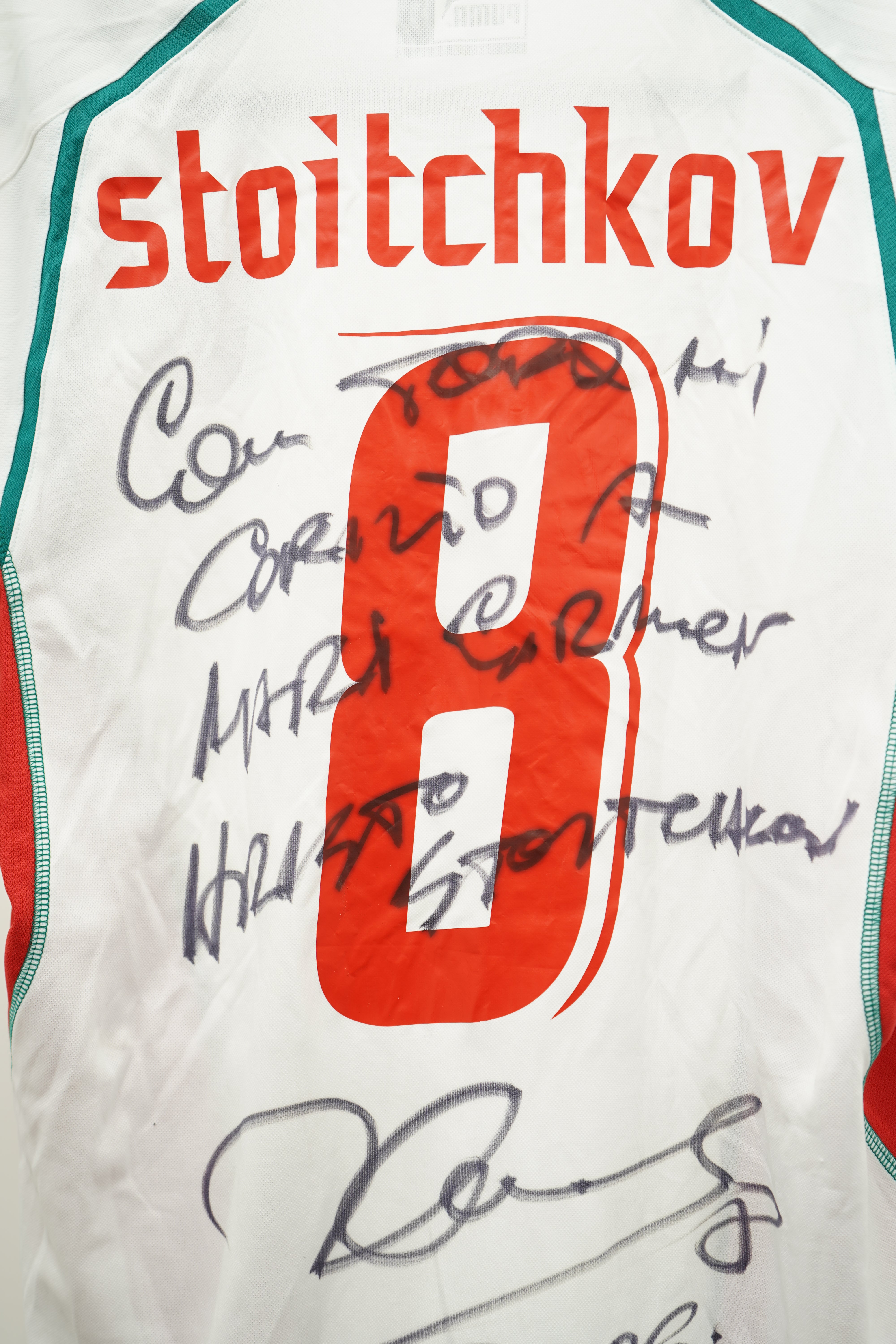 (Matchworn) Bulgaria 2004 Local Stoitchkov #8 - Talla M