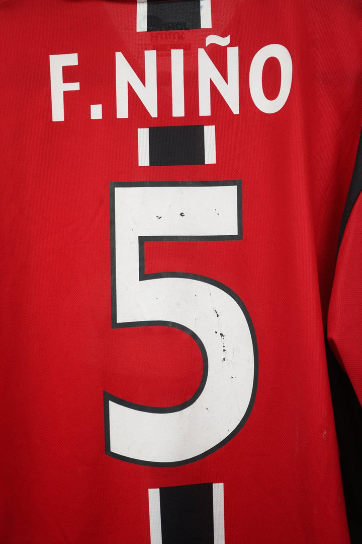 (Matchworn) Mallorca 2001 - 02 manga larga F. Niño 5 - Talla XL - The Football Room Mty