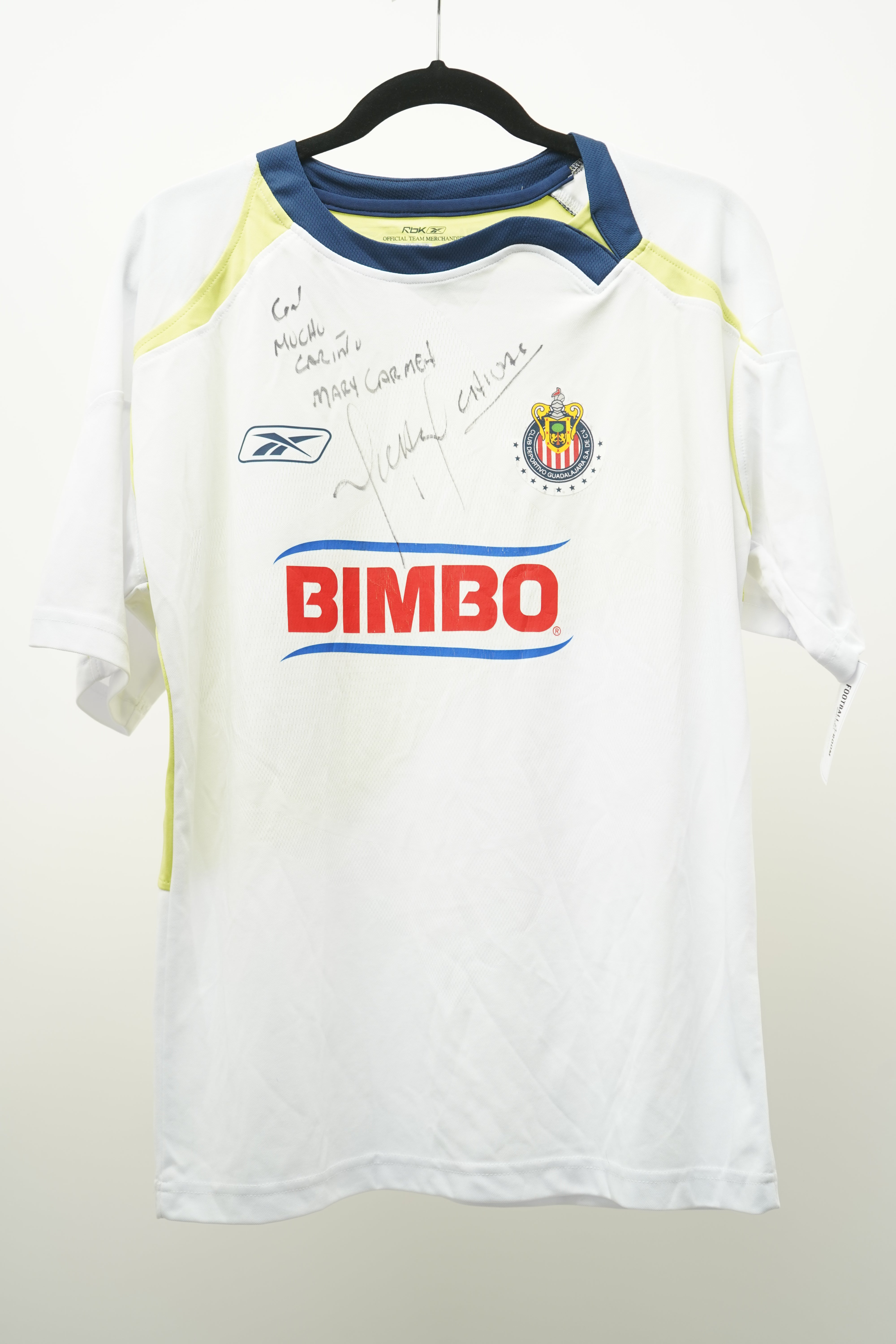 (Matchworn) Chivas 2007 Luis Michel #1 - Size M
