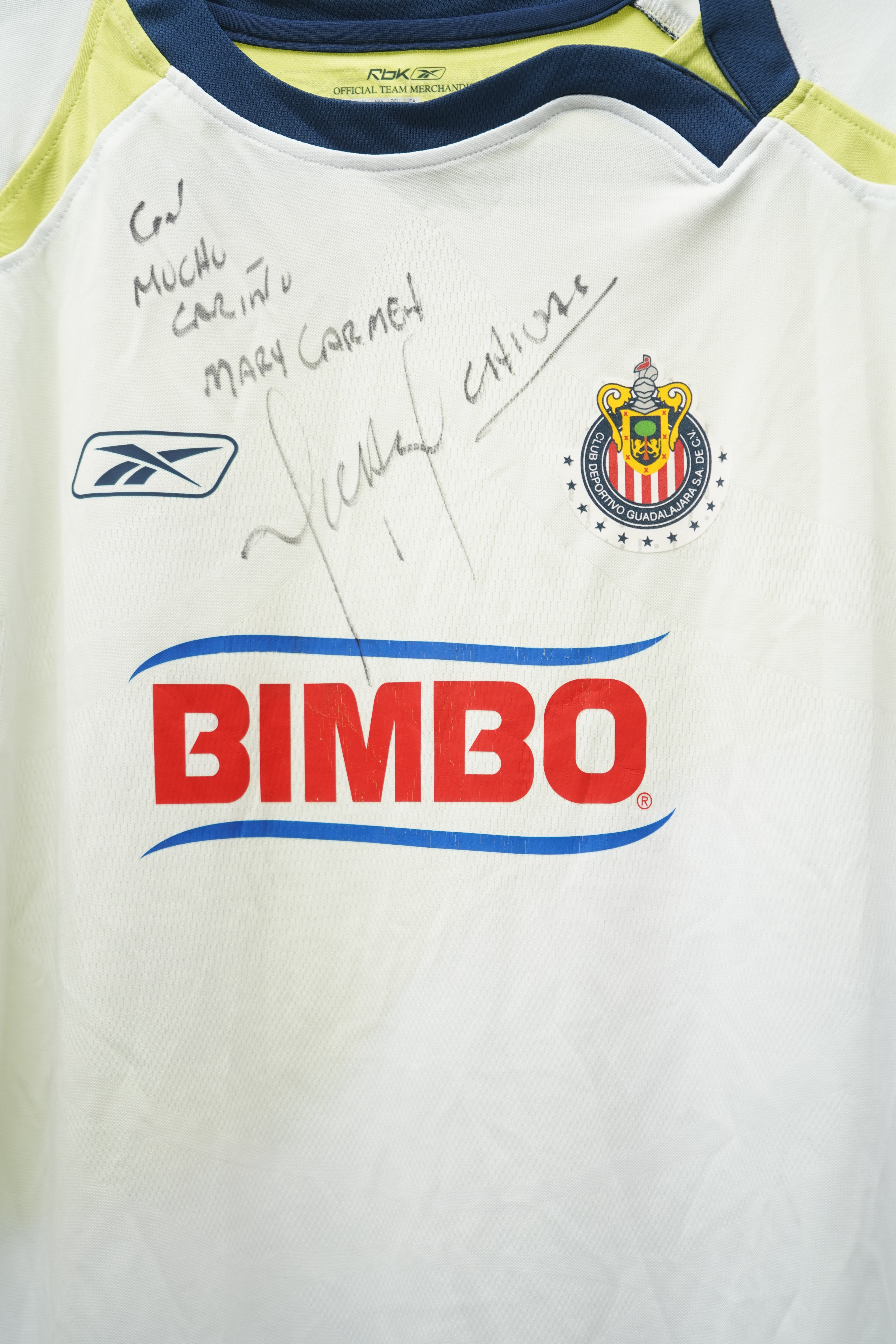 (Matchworn) Chivas 2007 Luis Michel #1 - Size M