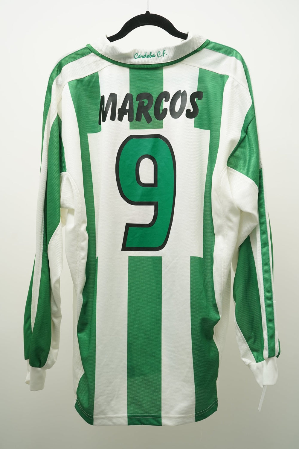 (Matchworn) Cordoba CF 2001 - 2002 Marcos 9 Umbro - Talla XXL - The Football Room Mty